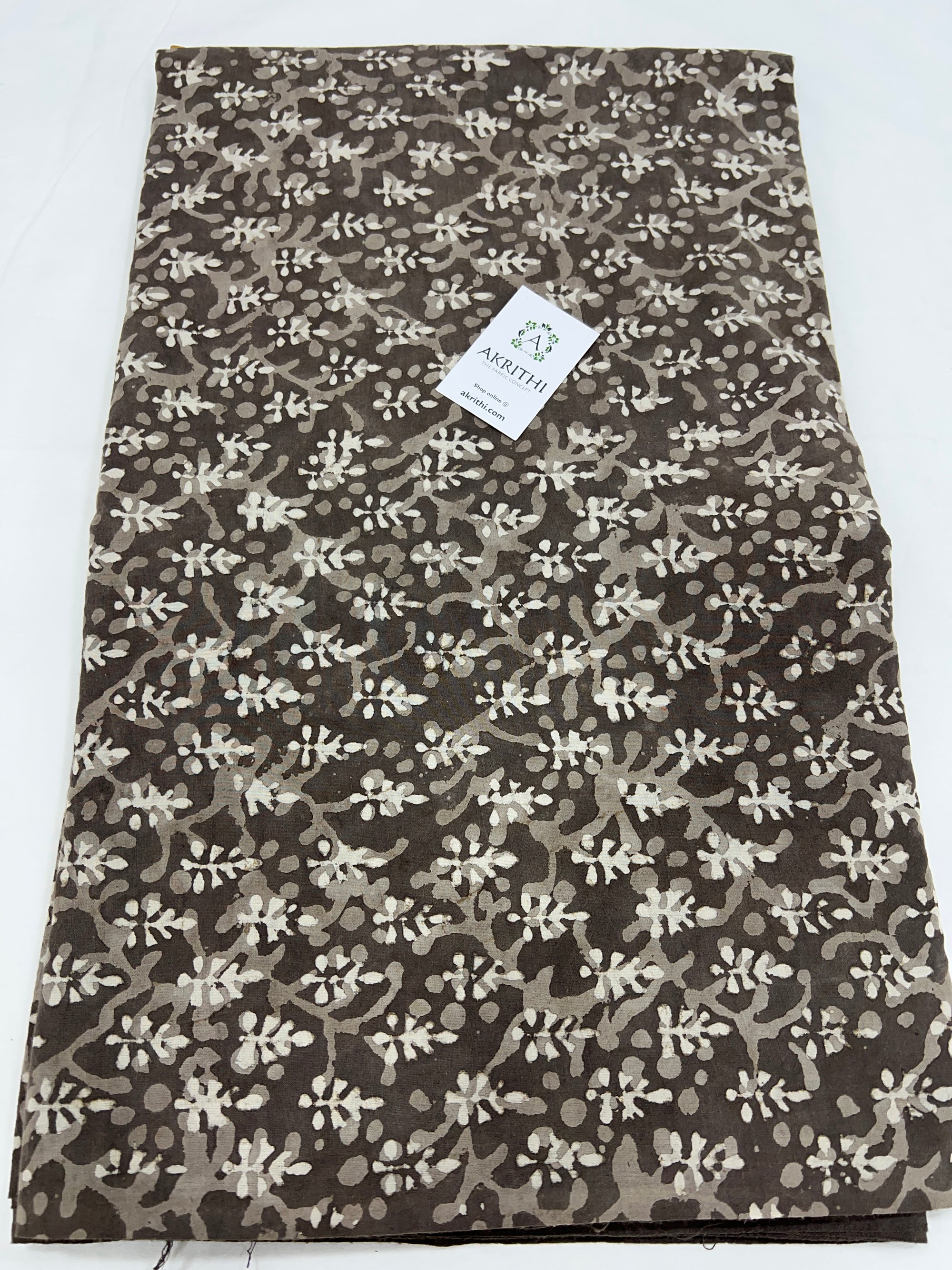 Dabu printed pure cotton fabric