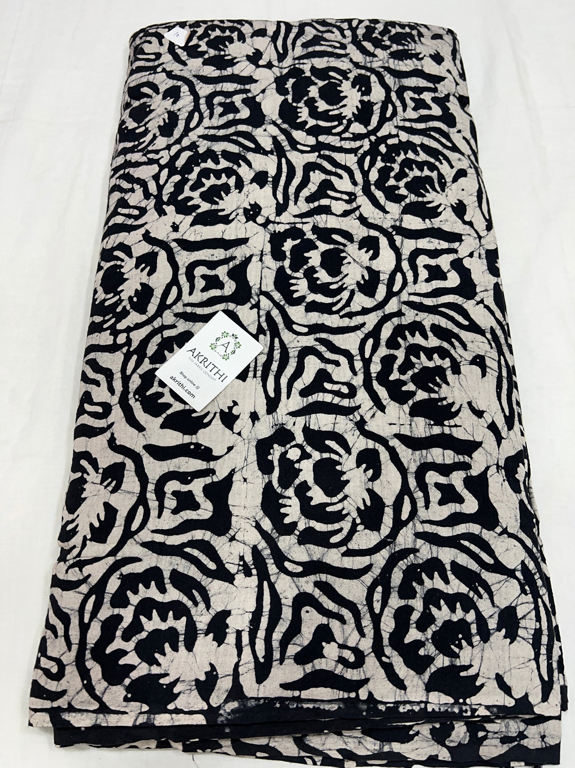 Batik Printed pure cotton fabric