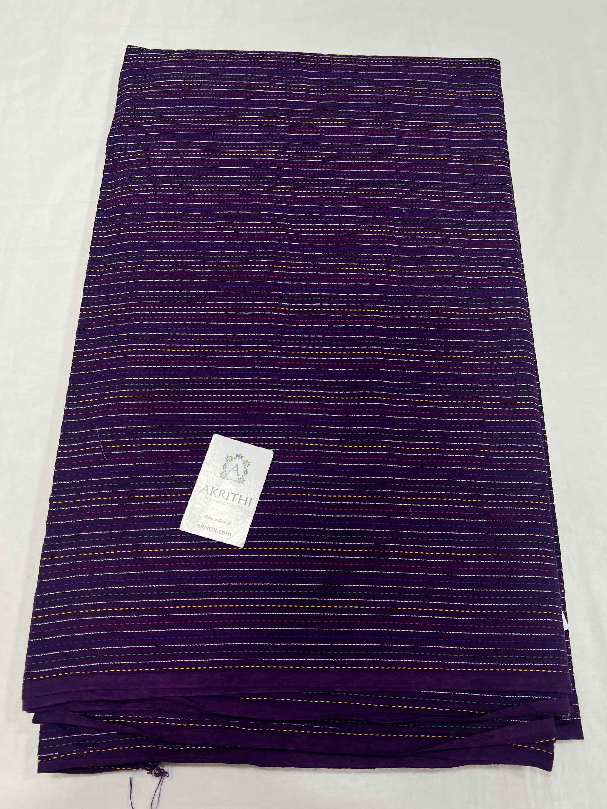 Kantha pure cotton fabric