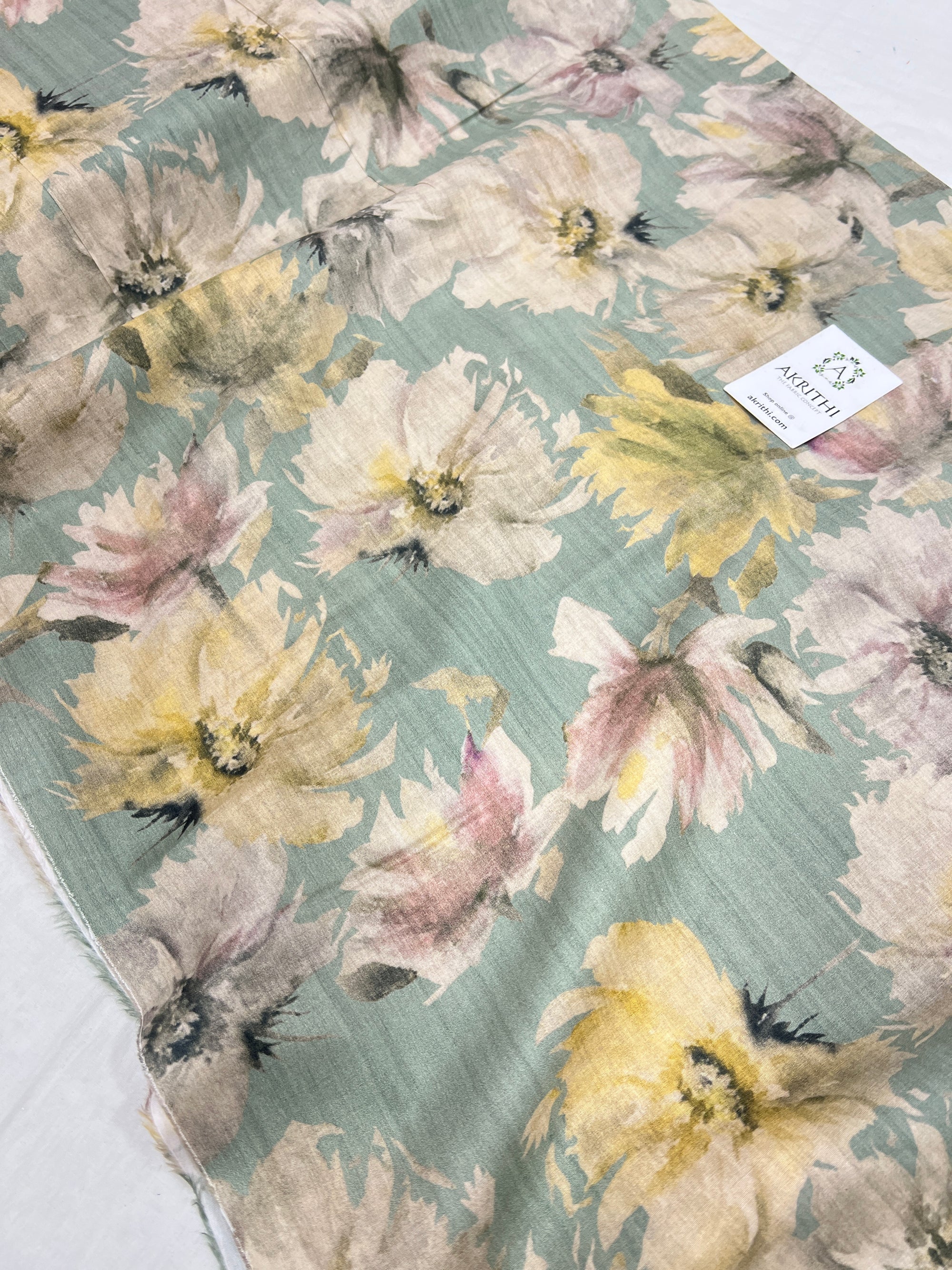 Digital Printed pure cotton fabric