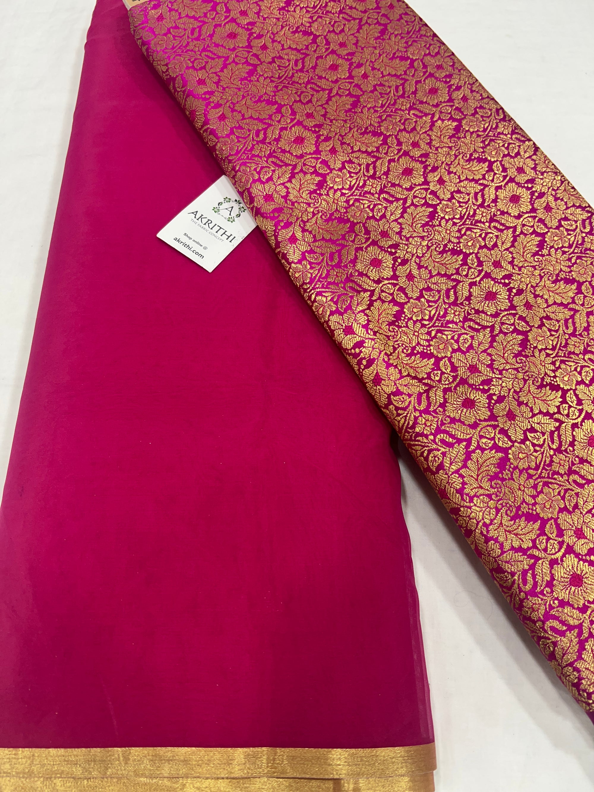 Organza saree with Banarasi blouse