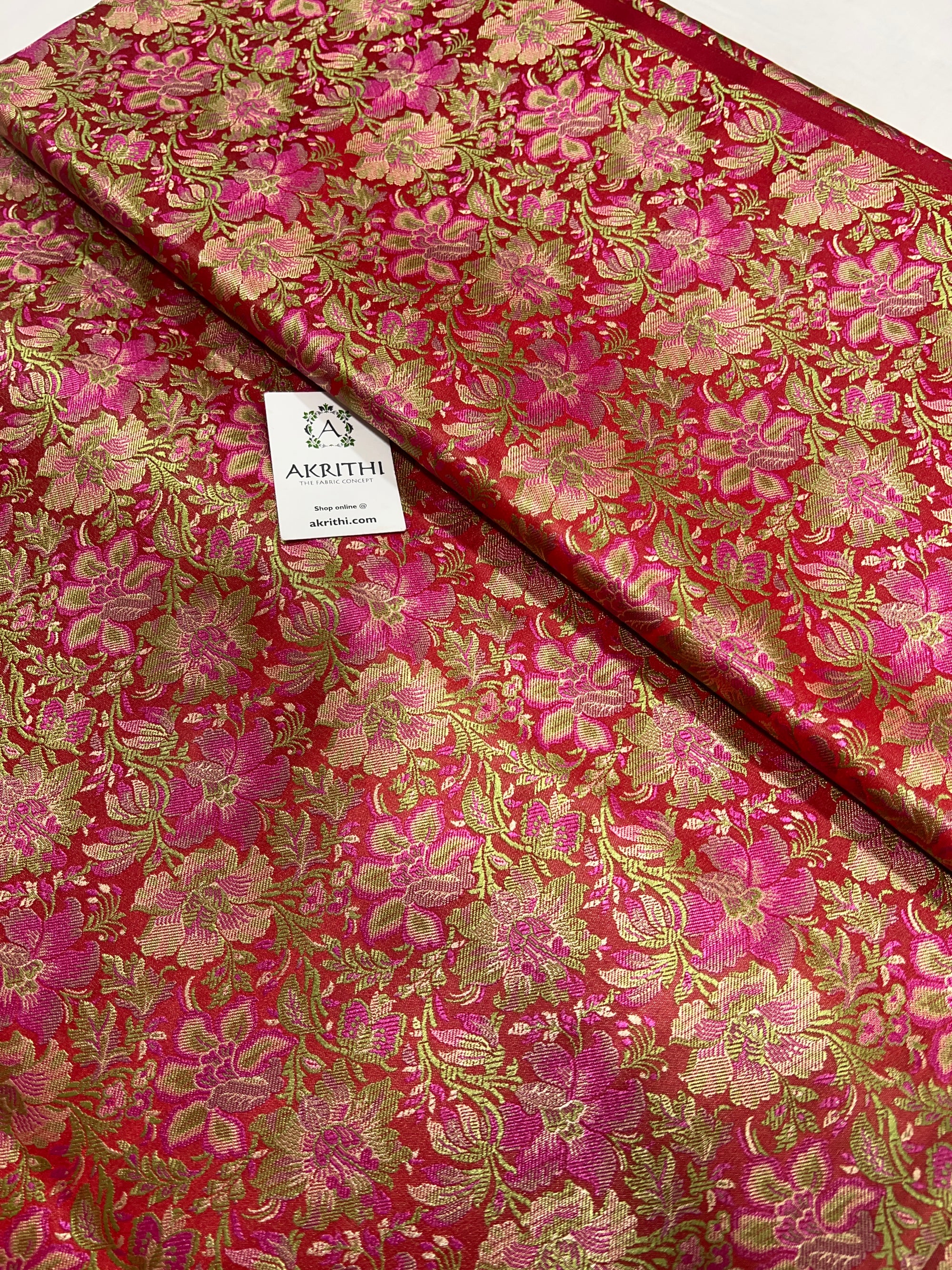 Banarasi brocade fabric