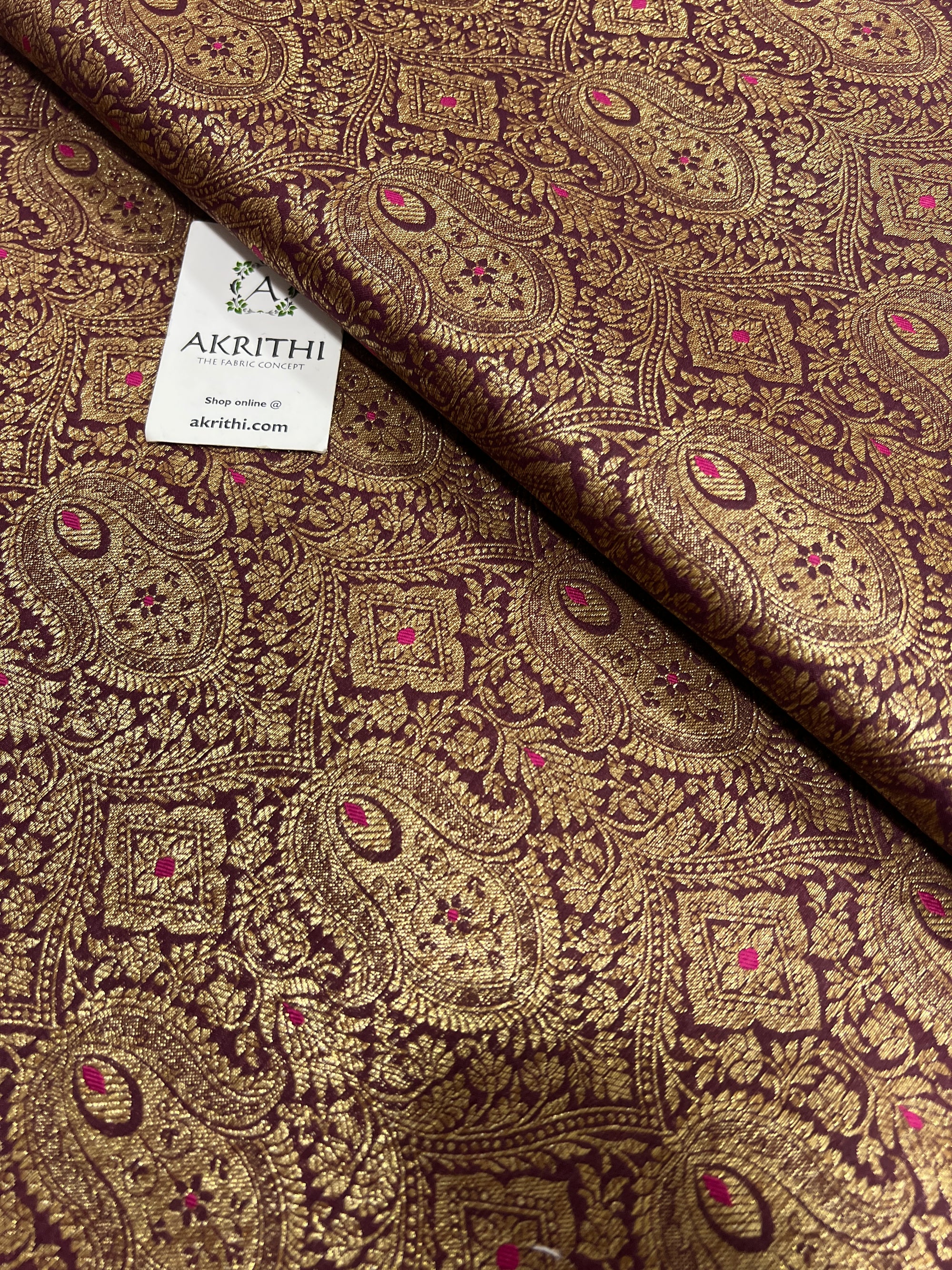 Banarasi brocade fabric