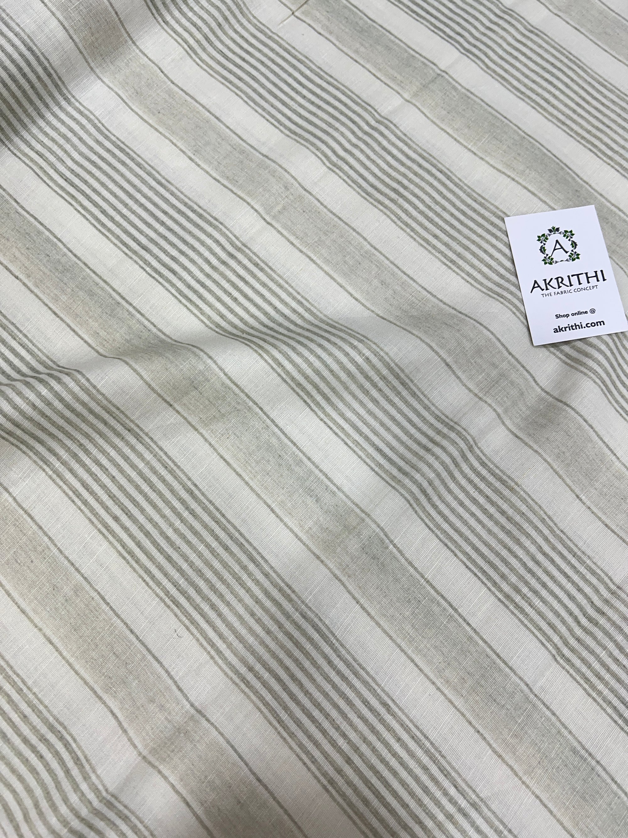Digital Printed pure linen fabric