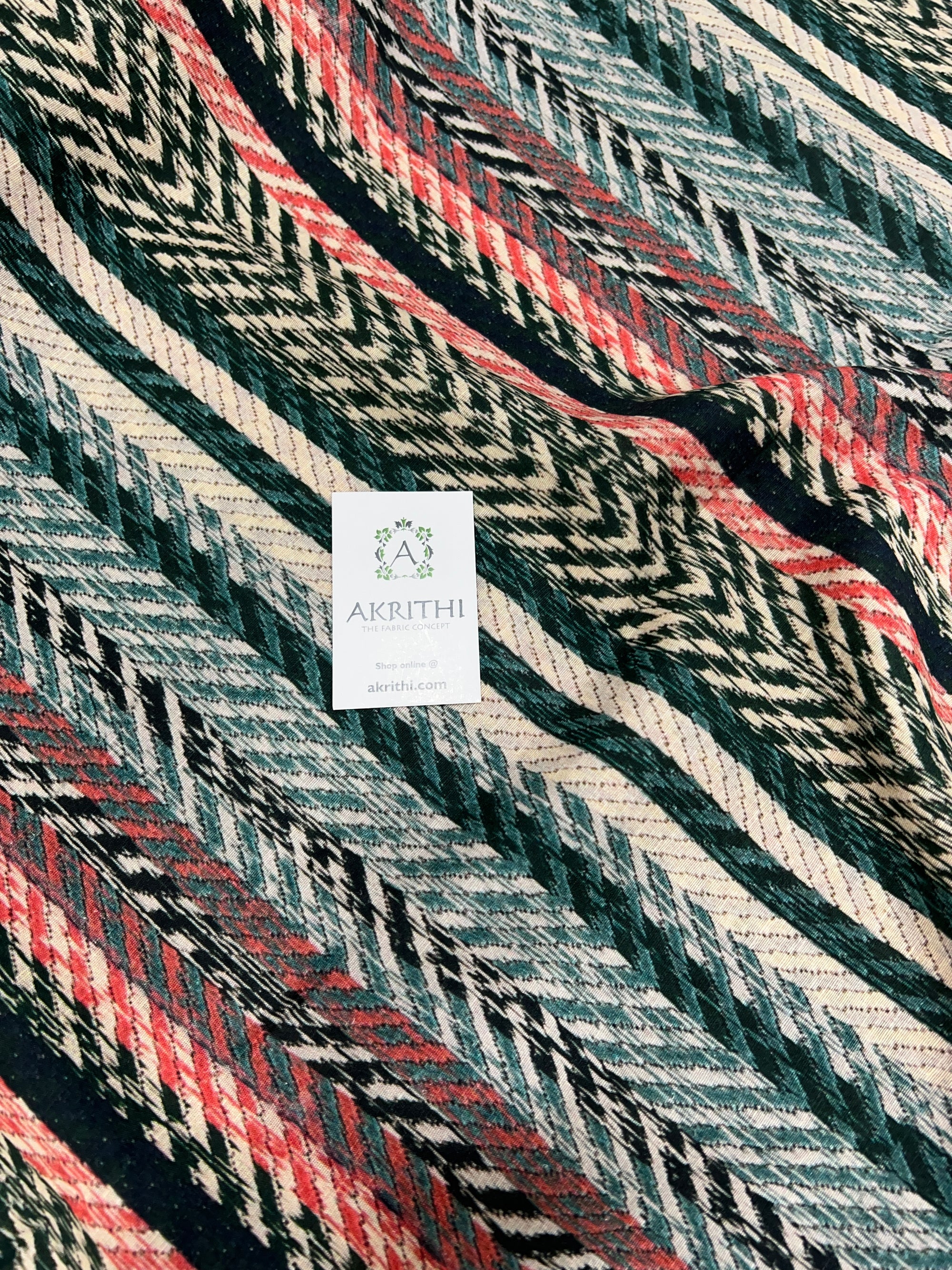 Digital Printed pure linen fabric