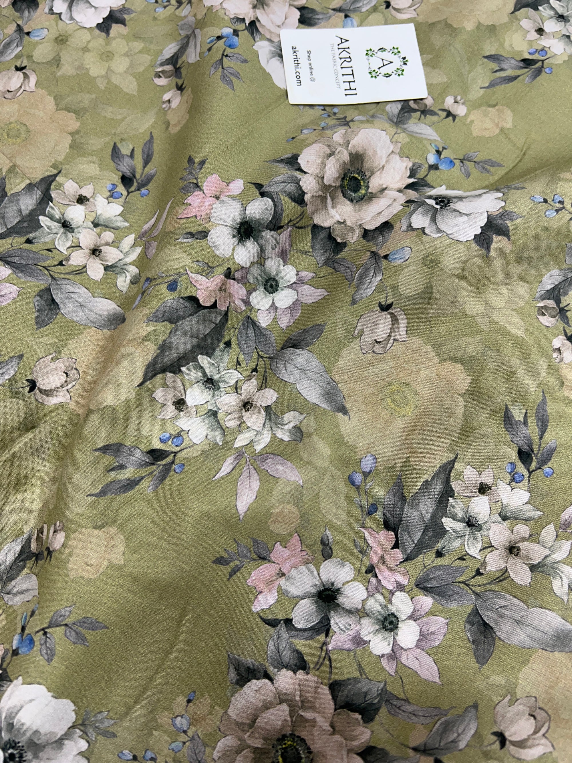 Digital Printed pure cotton fabric