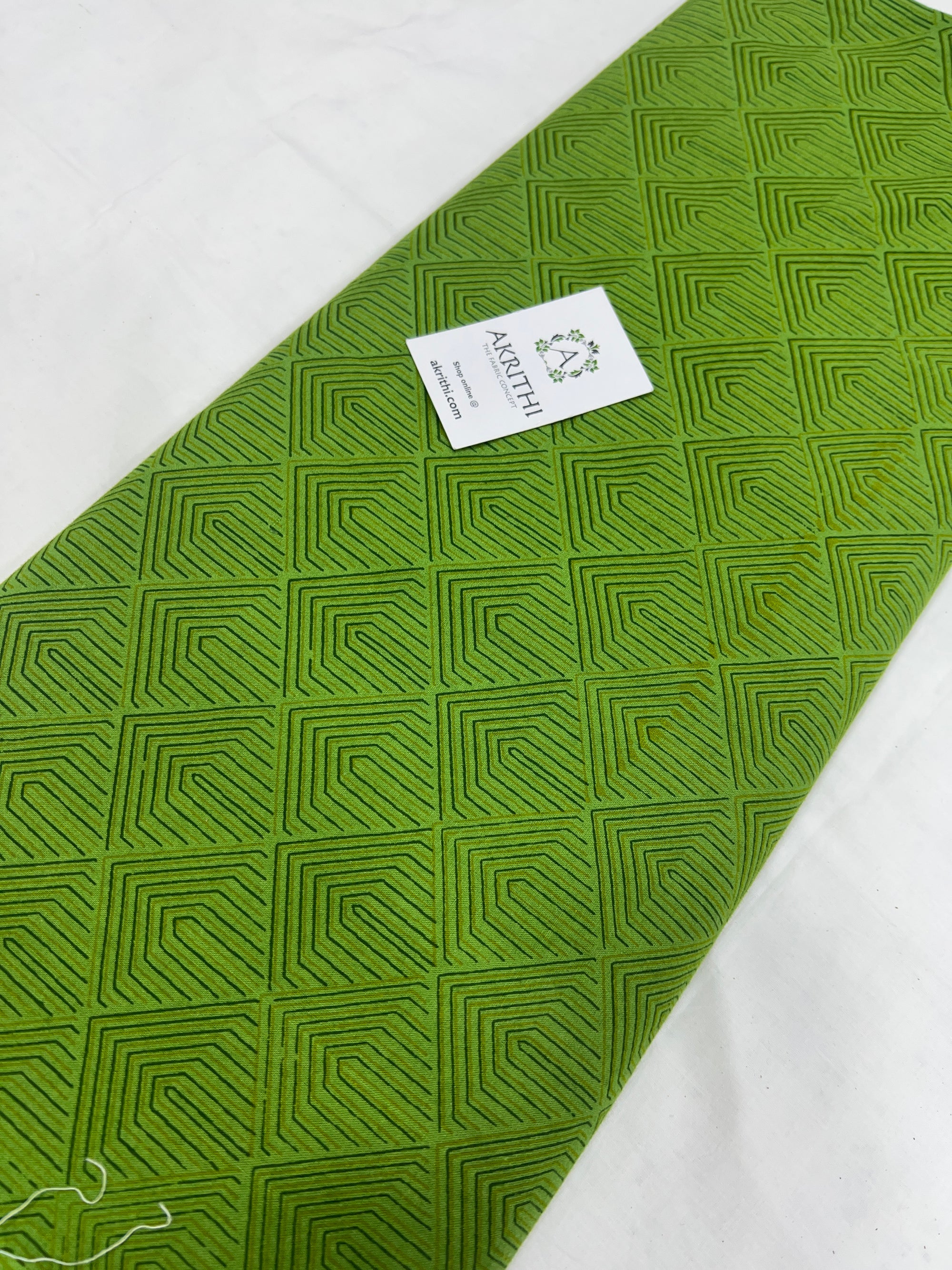 Printed pure cotton fabric