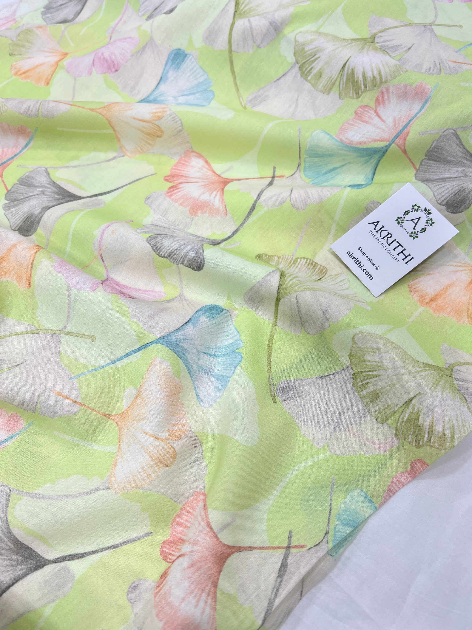 Digital Printed pure cotton fabric