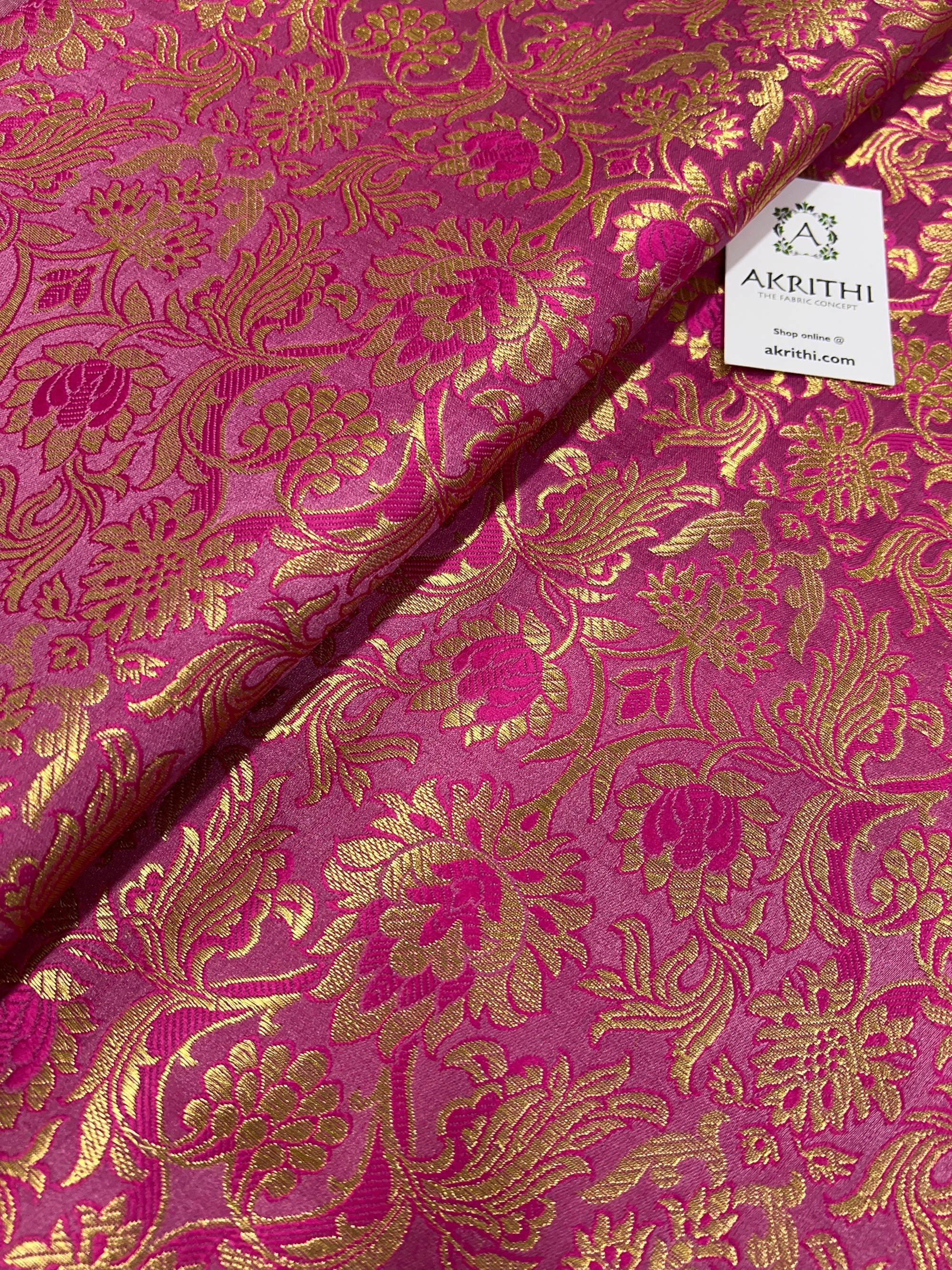 Banarasi brocade fabric
