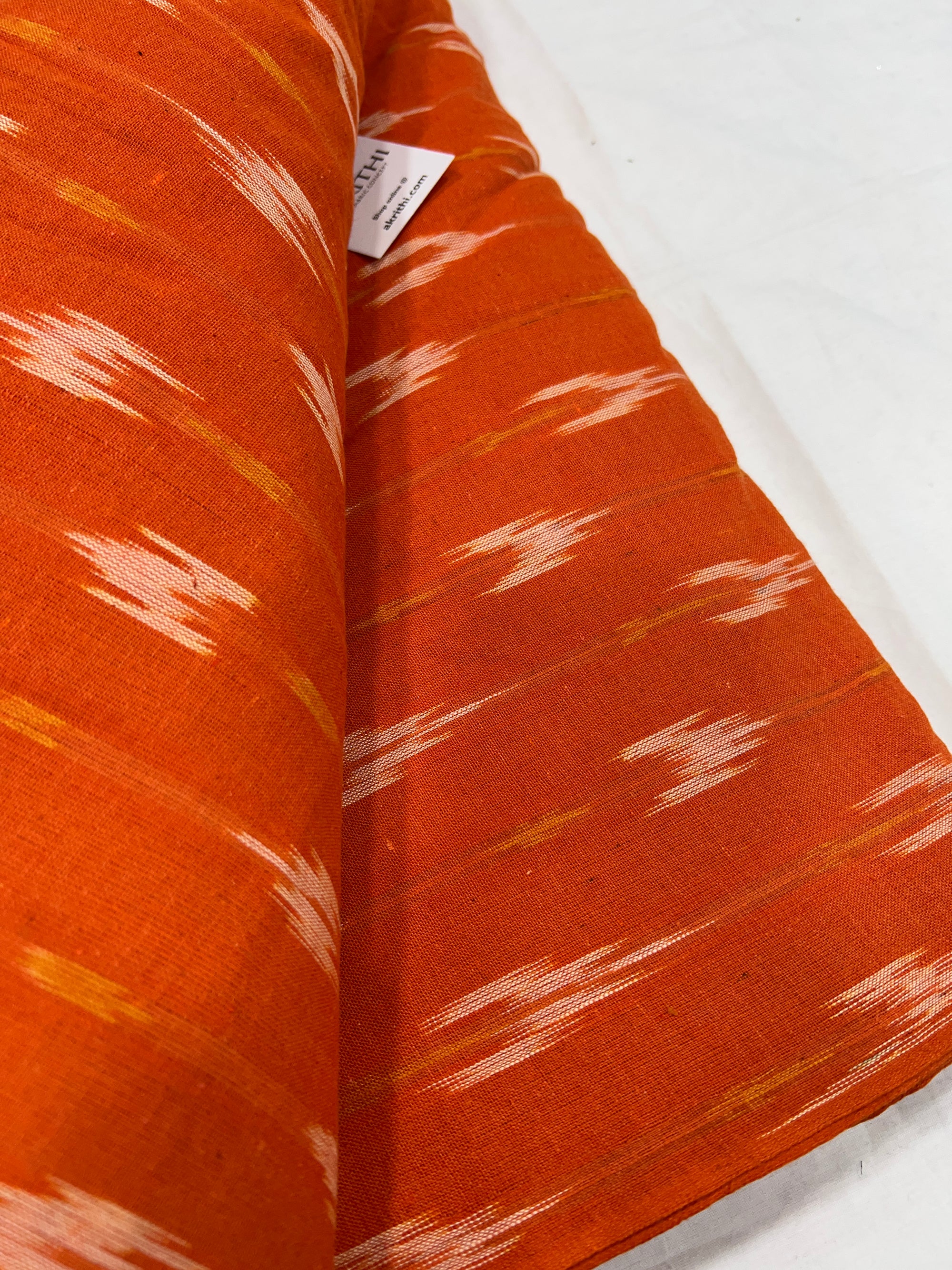 Handloom Ikat pure cotton fabric