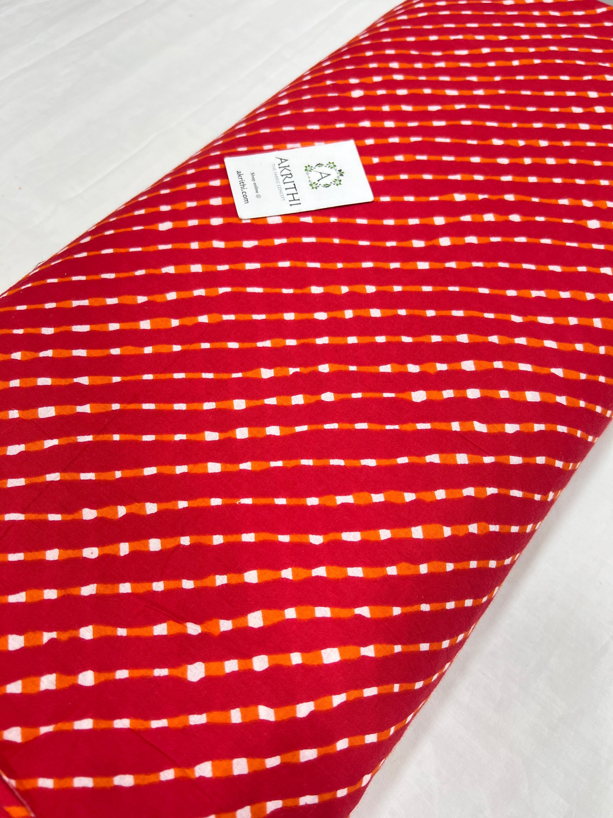 Printed pure cotton fabric