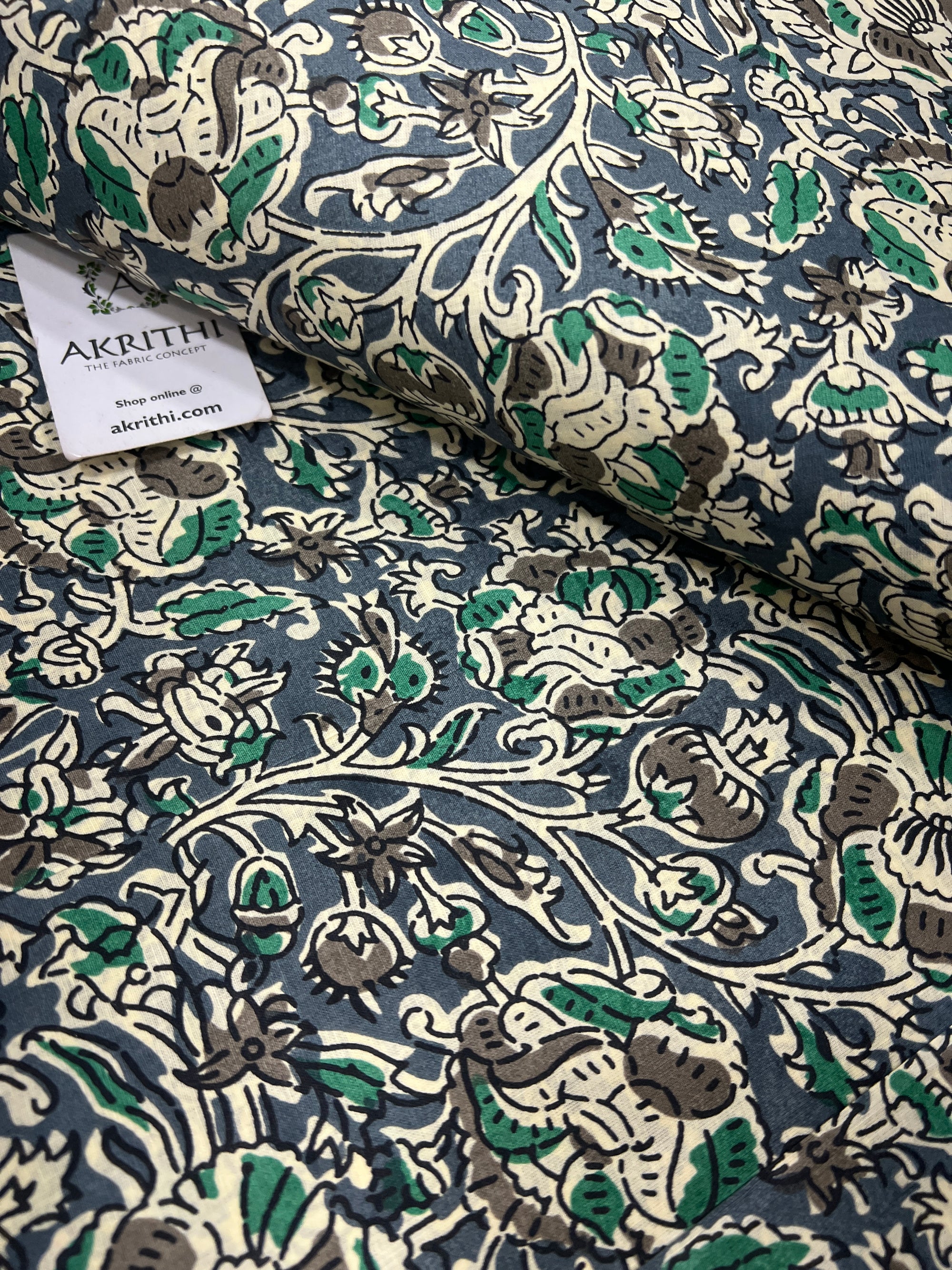 Printed pure cotton fabric