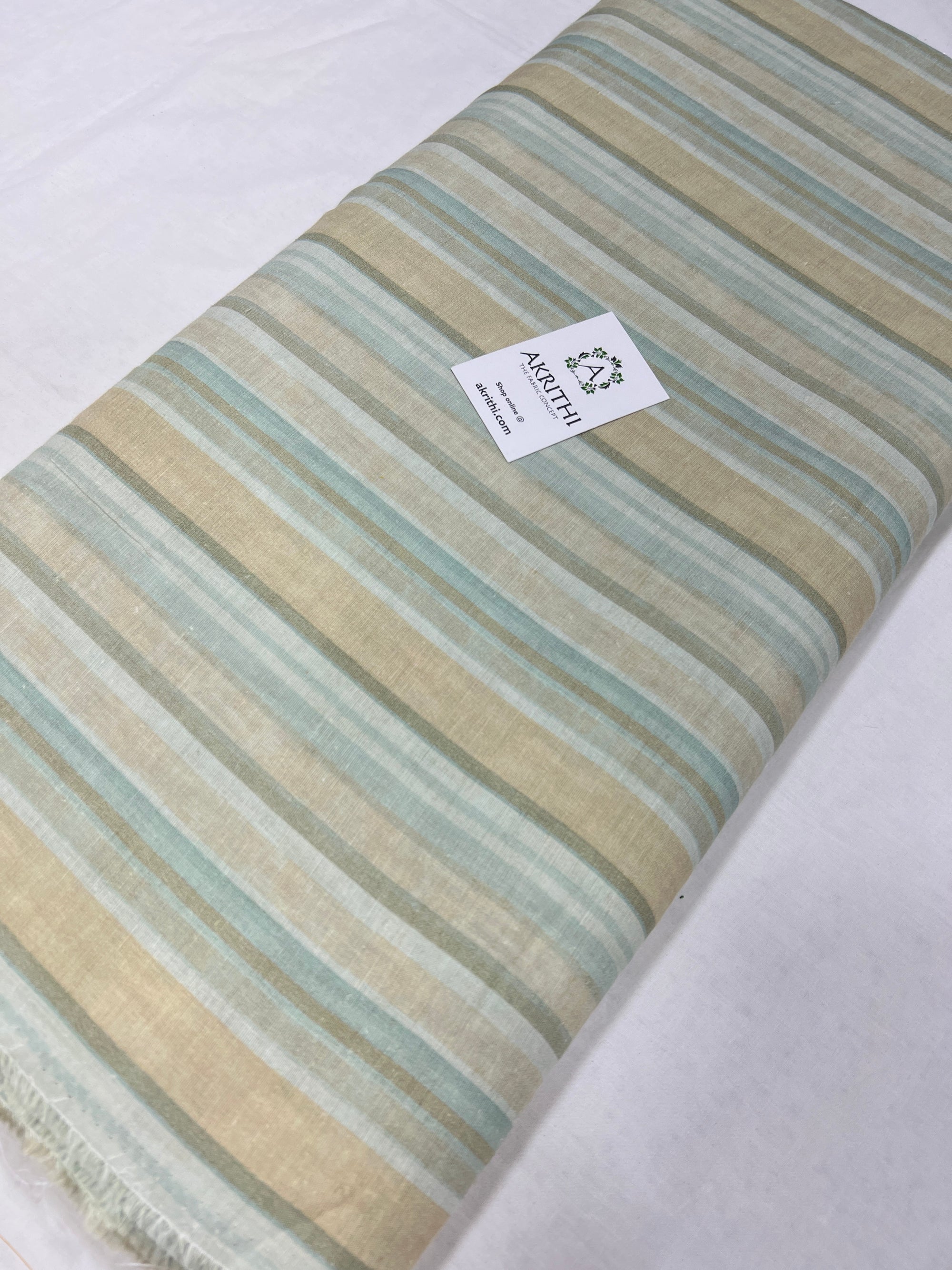 Digital Printed pure linen fabric