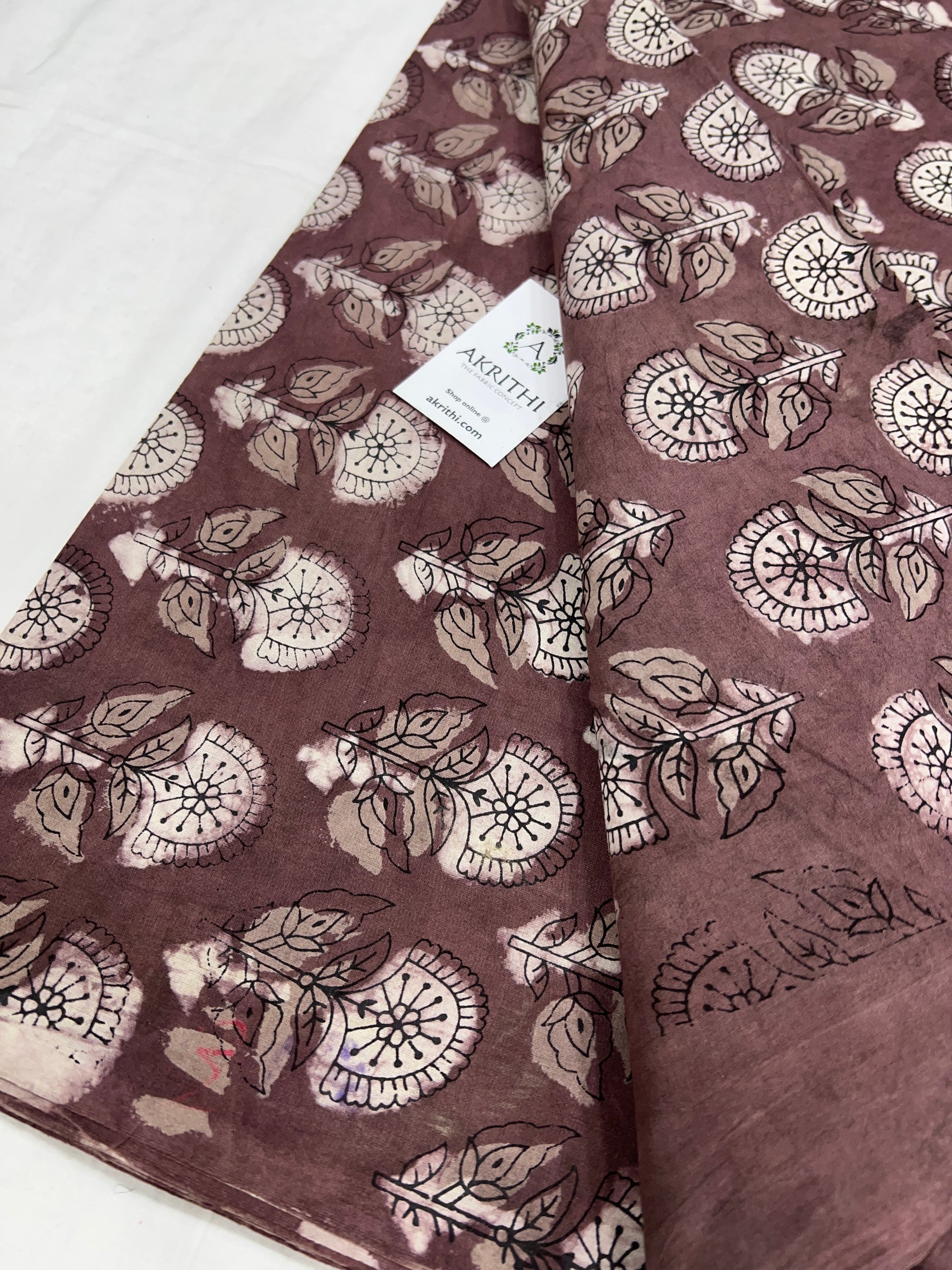 Dabu Printed pure cotton fabric