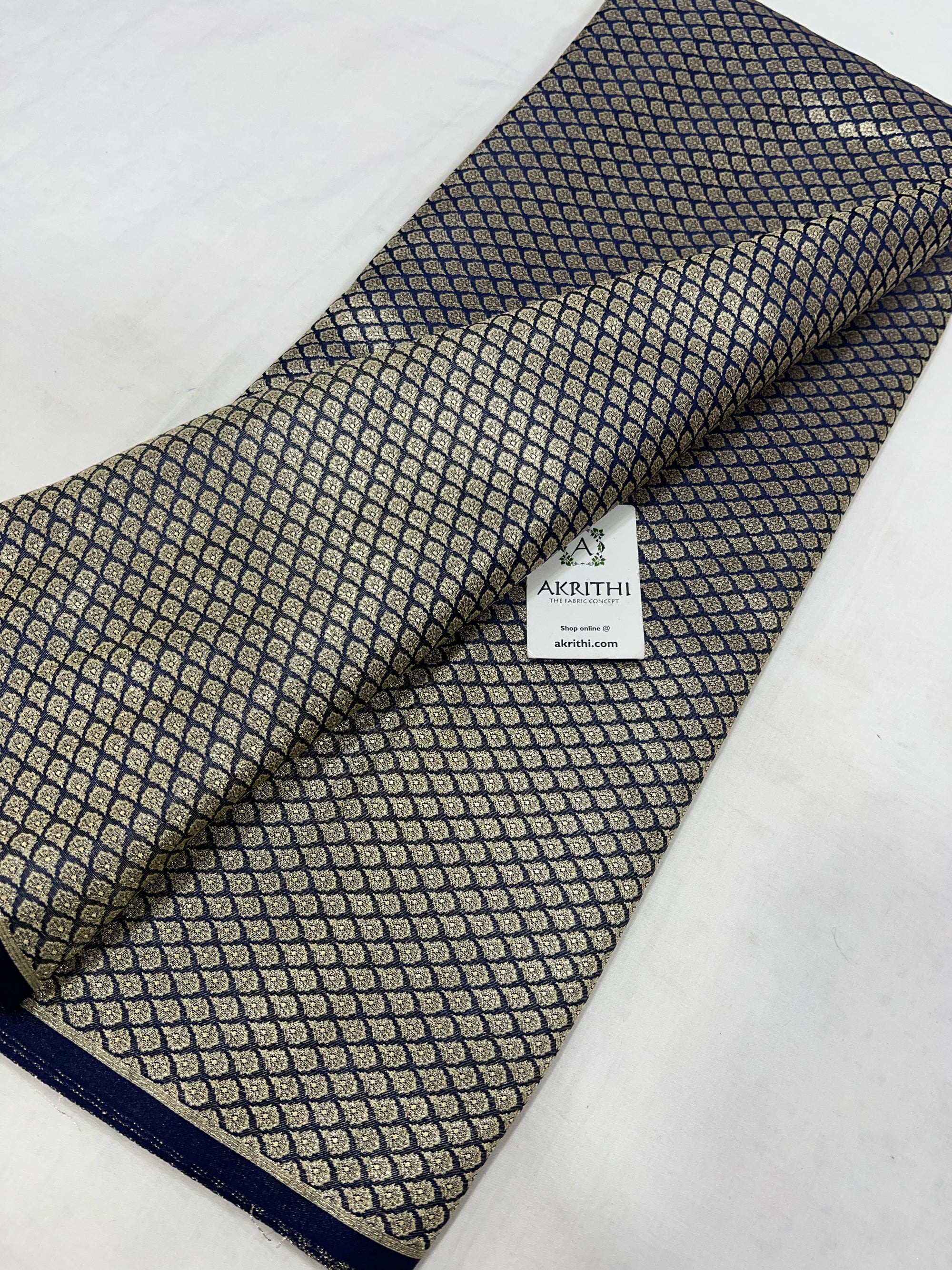 Pure Banarasi brocade fabric