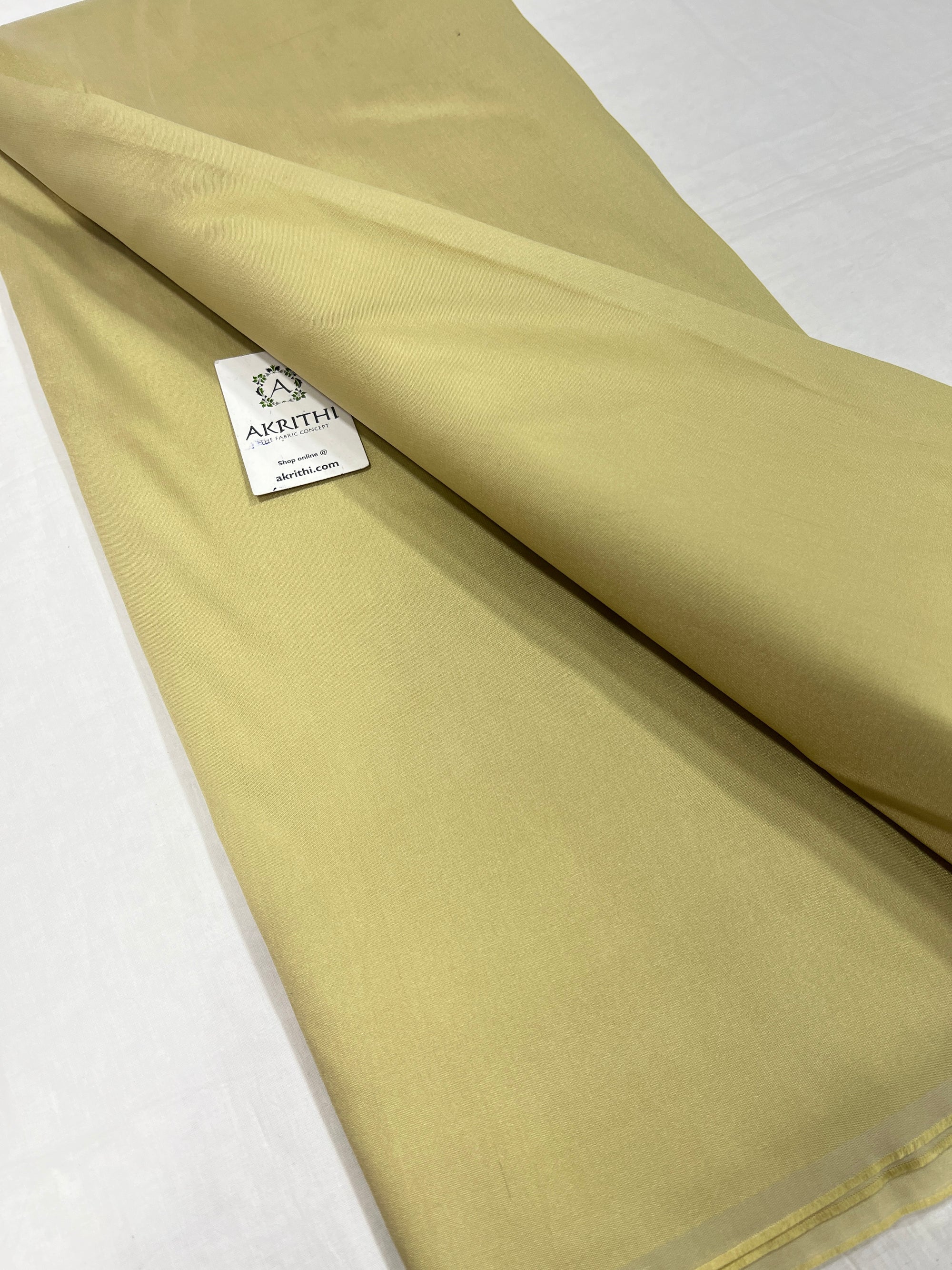 Semi malai silk fabric