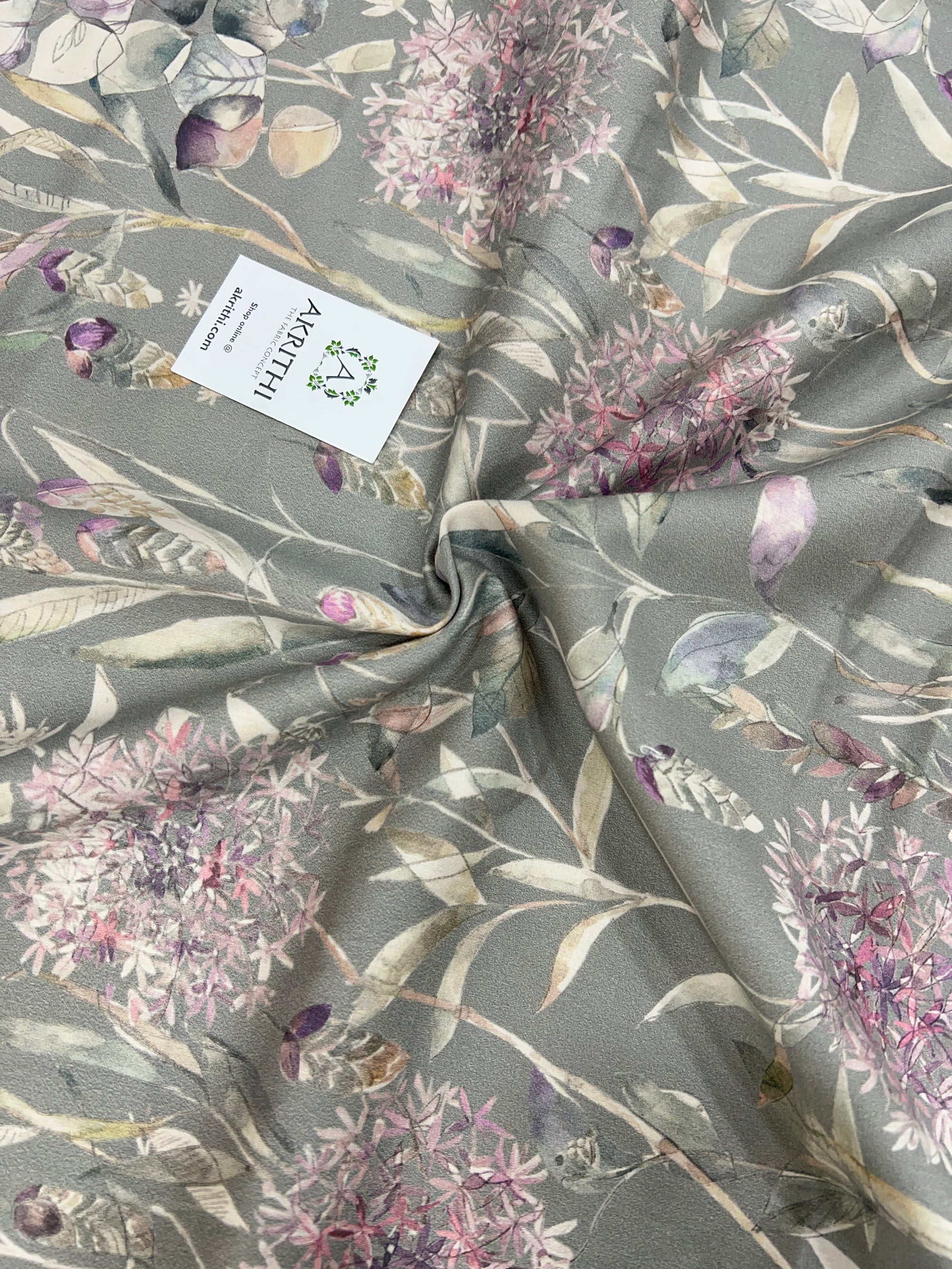 Digital Printed glazed pure cotton fabric