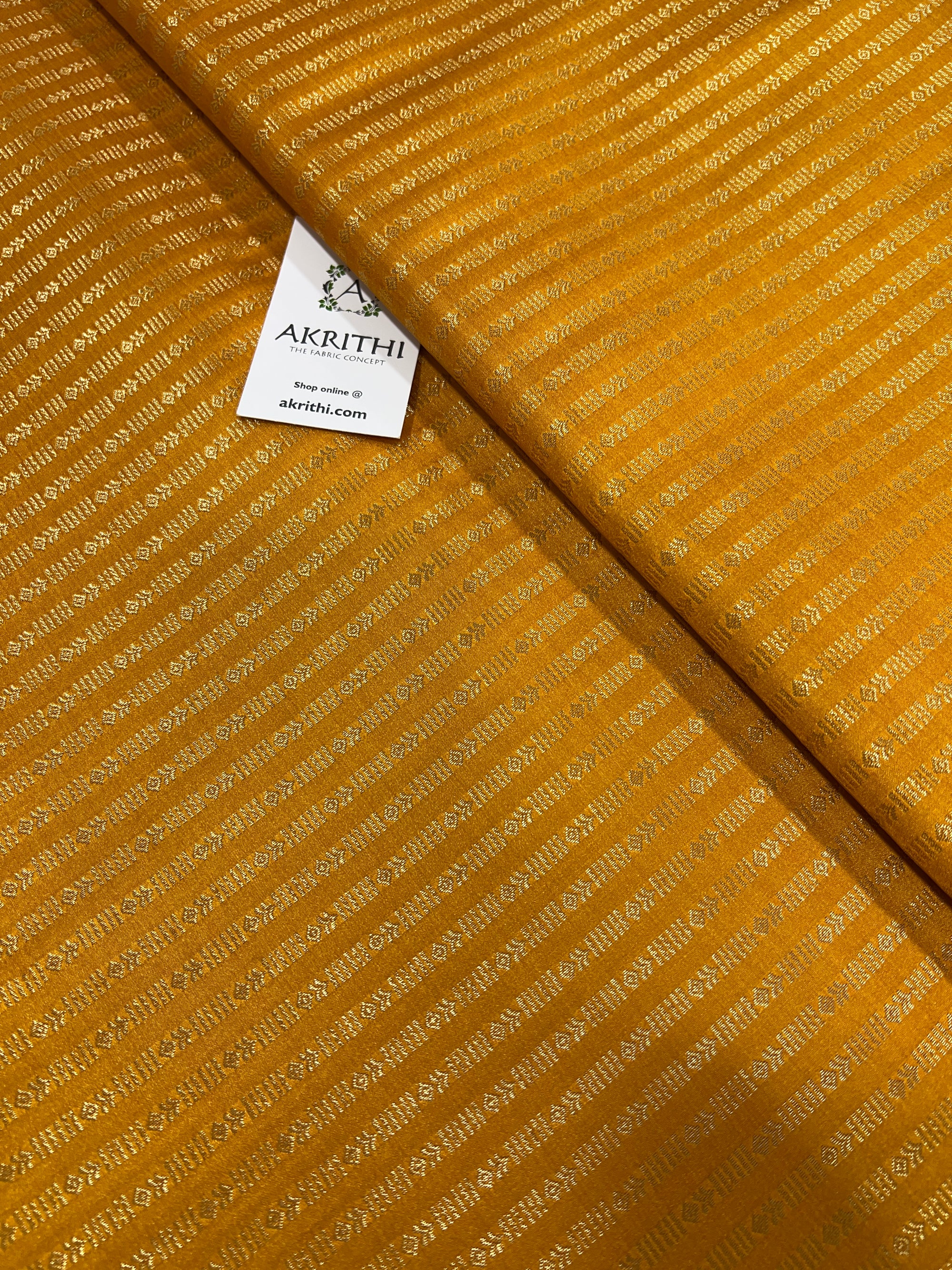Pure Banarasi brocade fabric