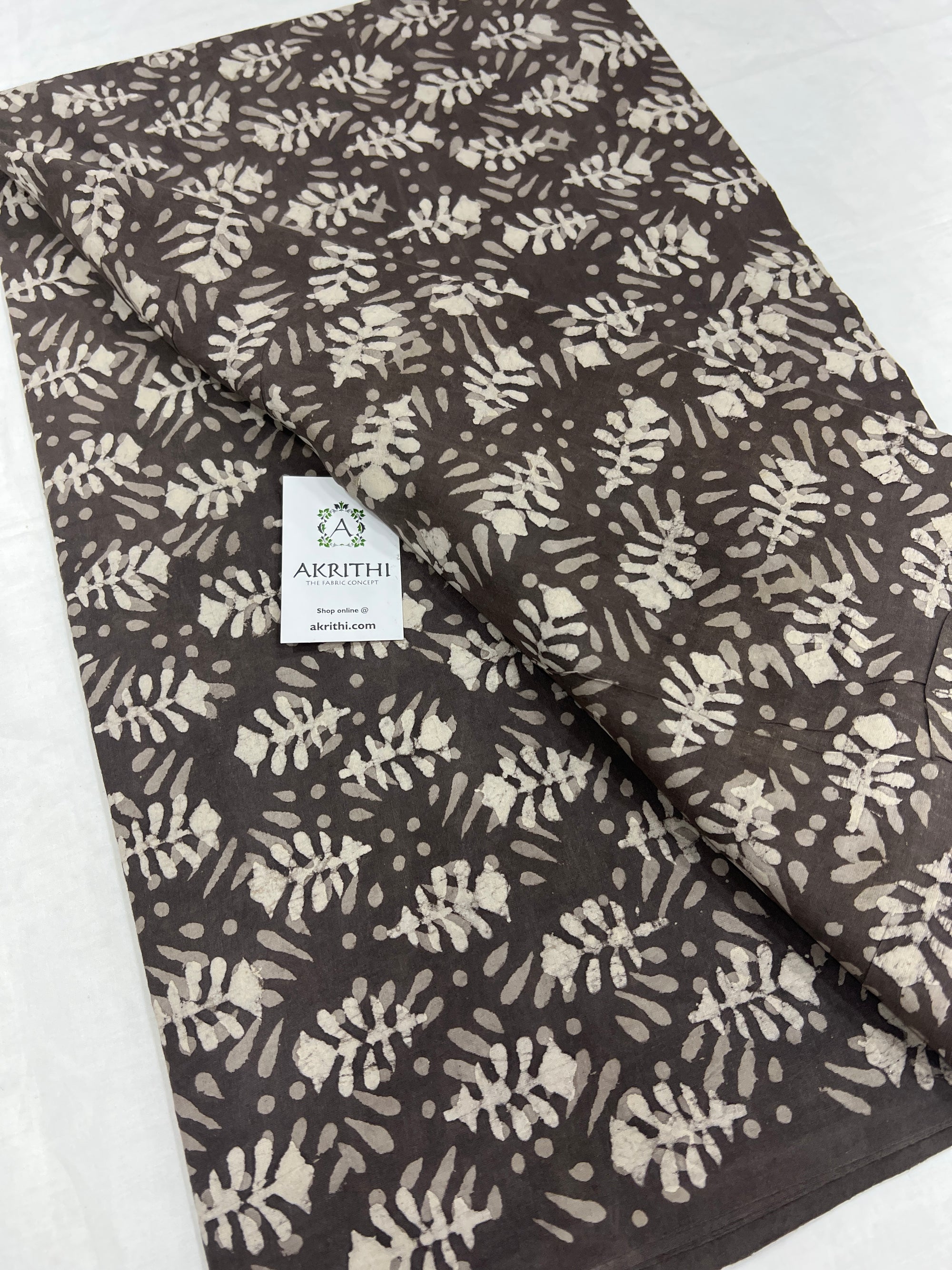 Dabu Printed pure cotton fabric