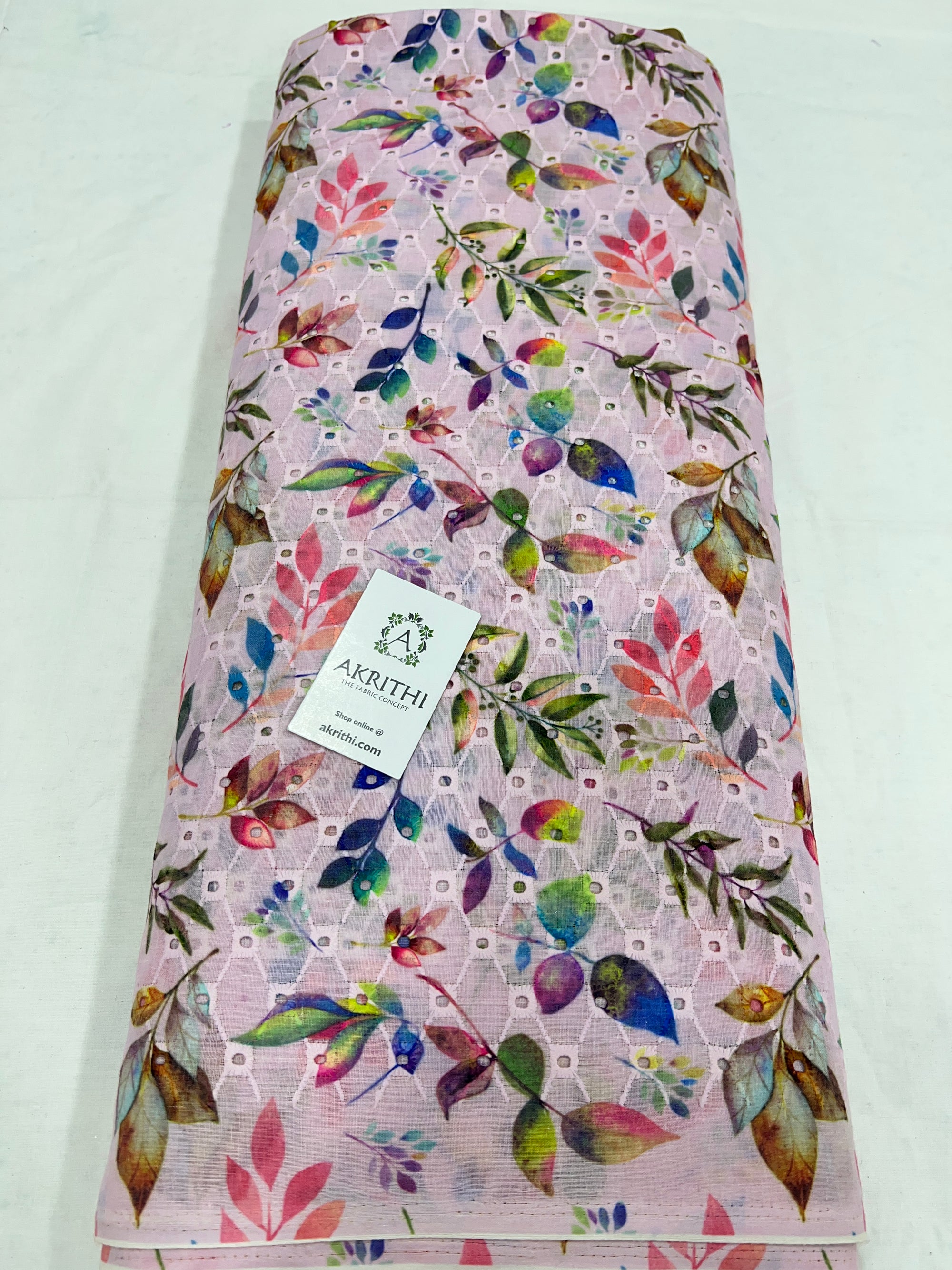 Printed Hakoba cotton fabric