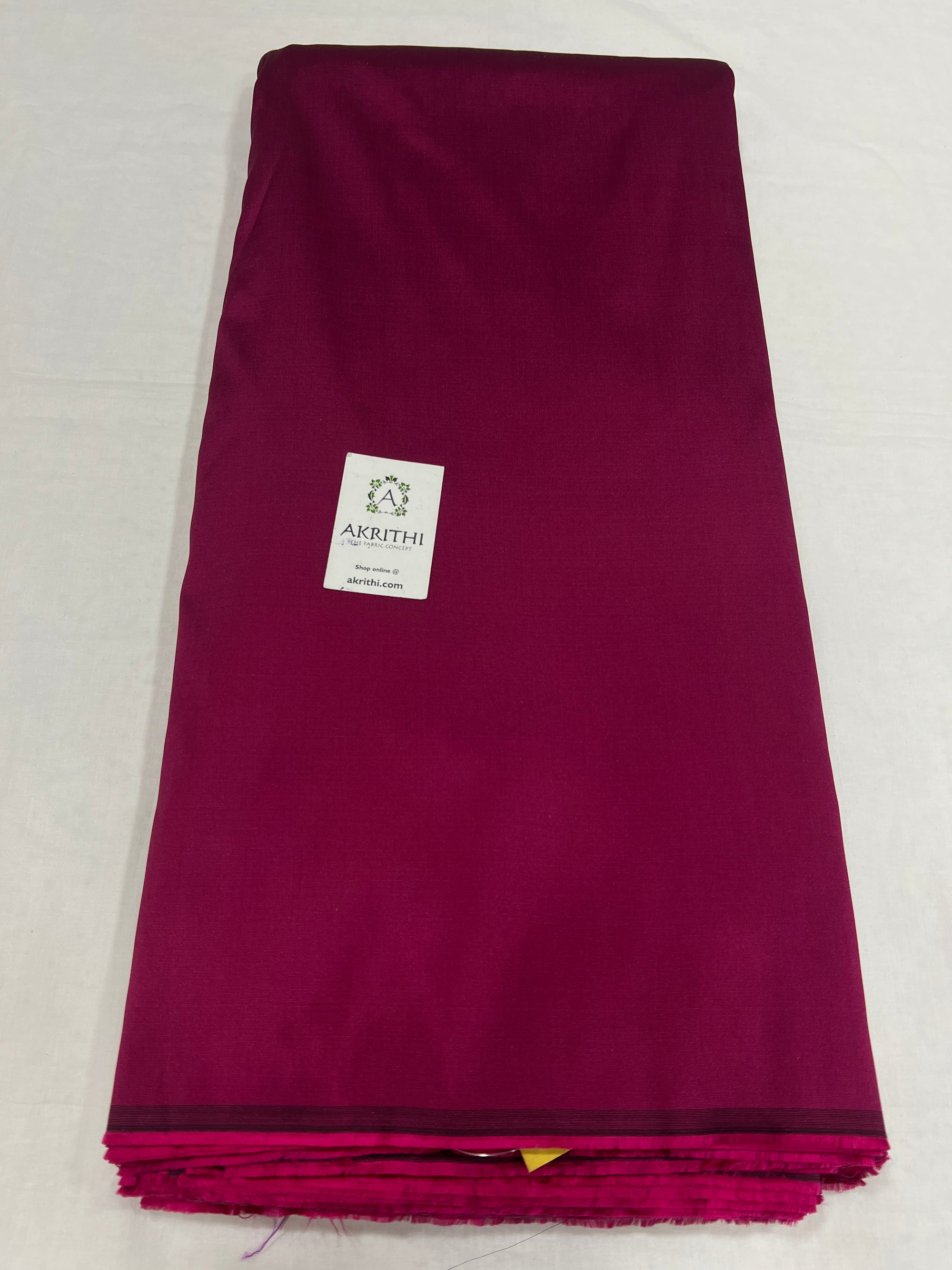 Semi malai silk fabric