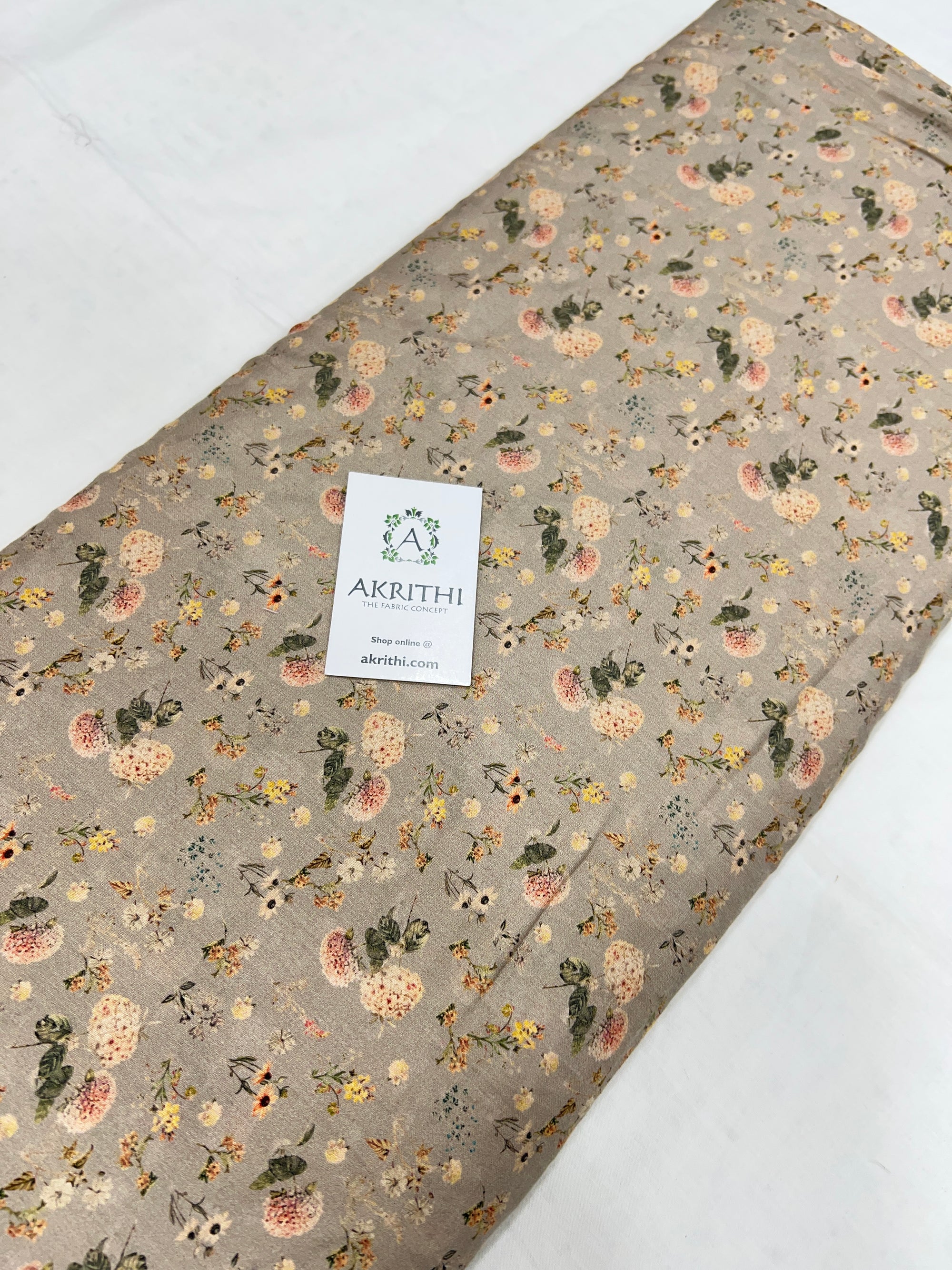 Digital Printed glazed pure cotton fabric