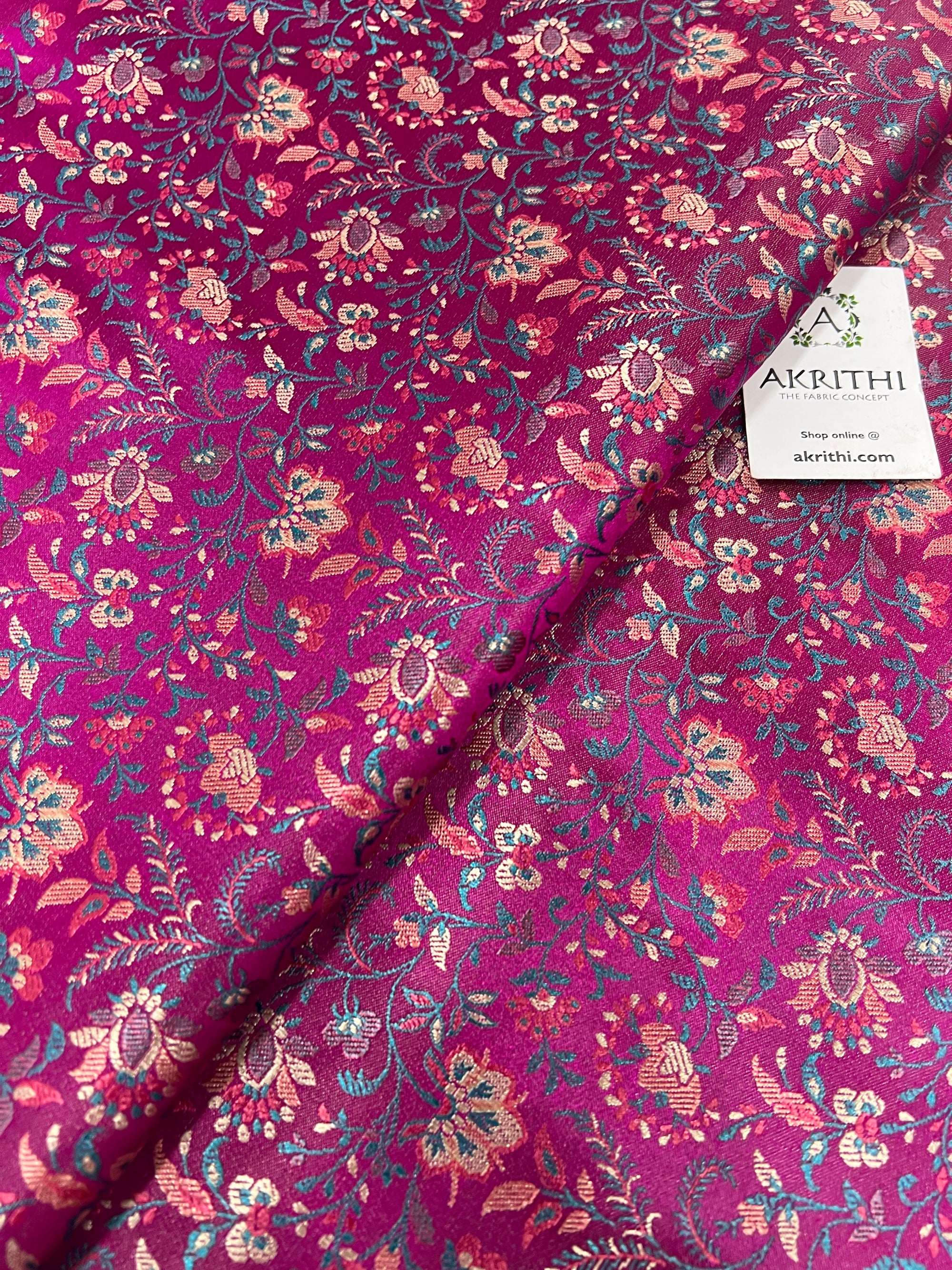 Banarasi brocade fabric