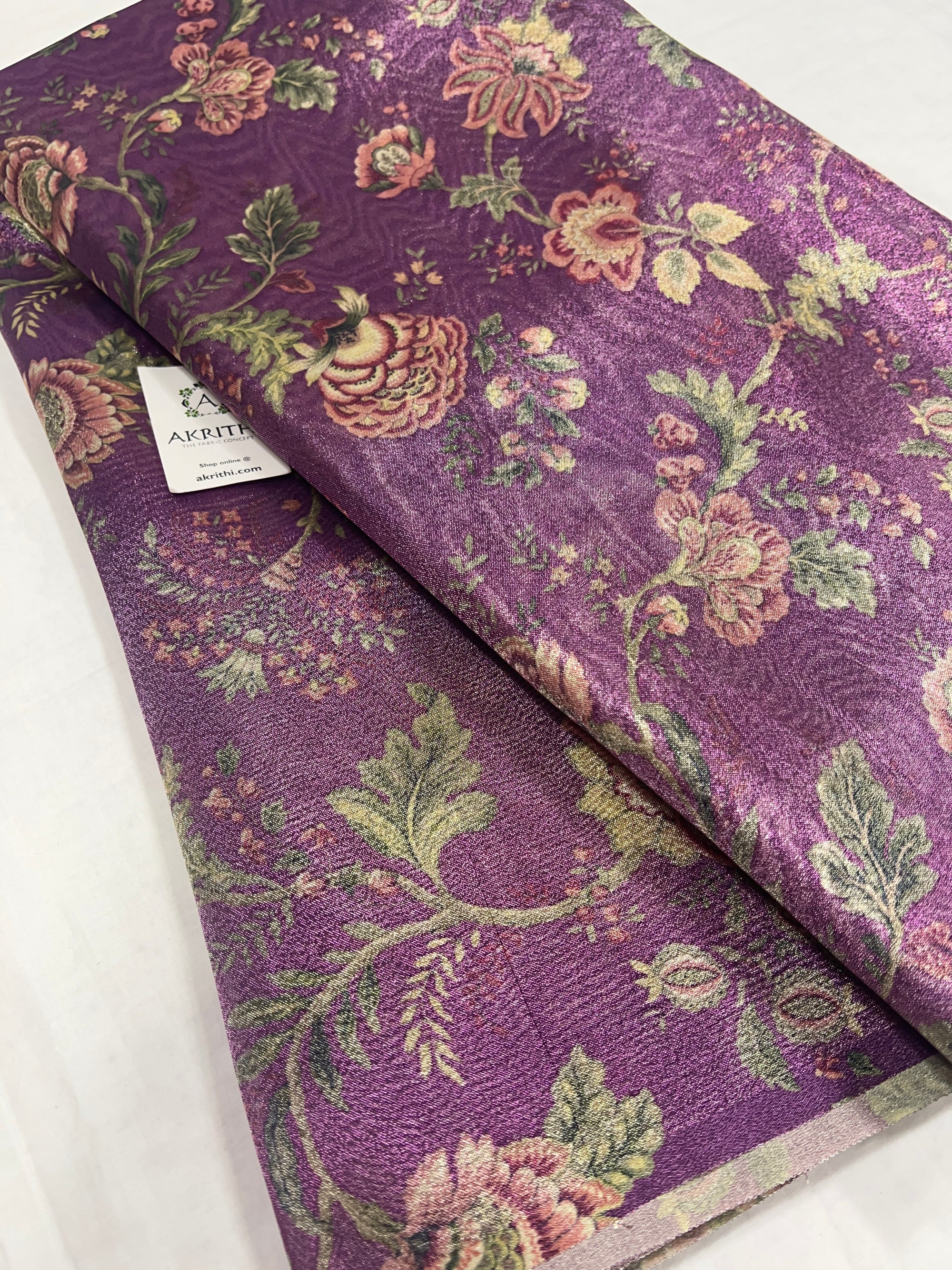 Digital printed Tissue fabric