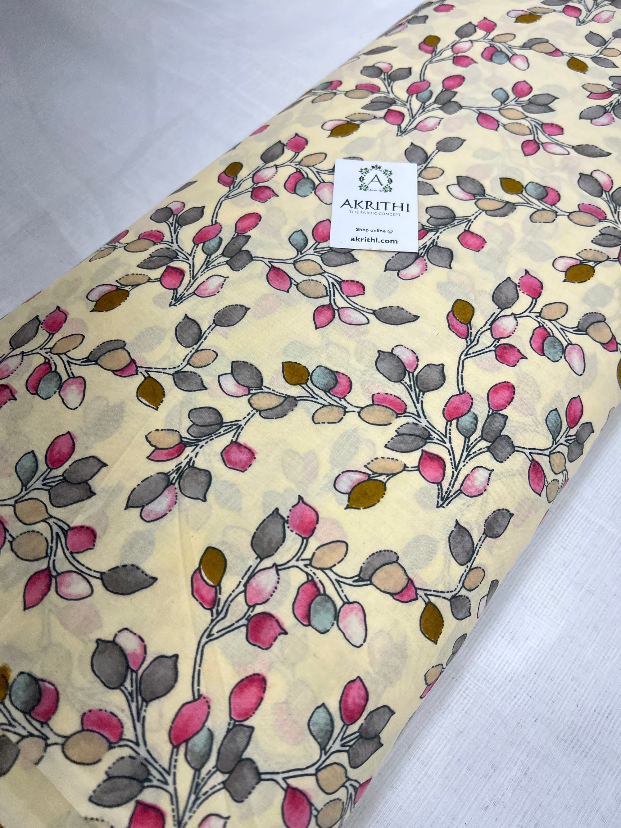 Printed pure cotton fabric