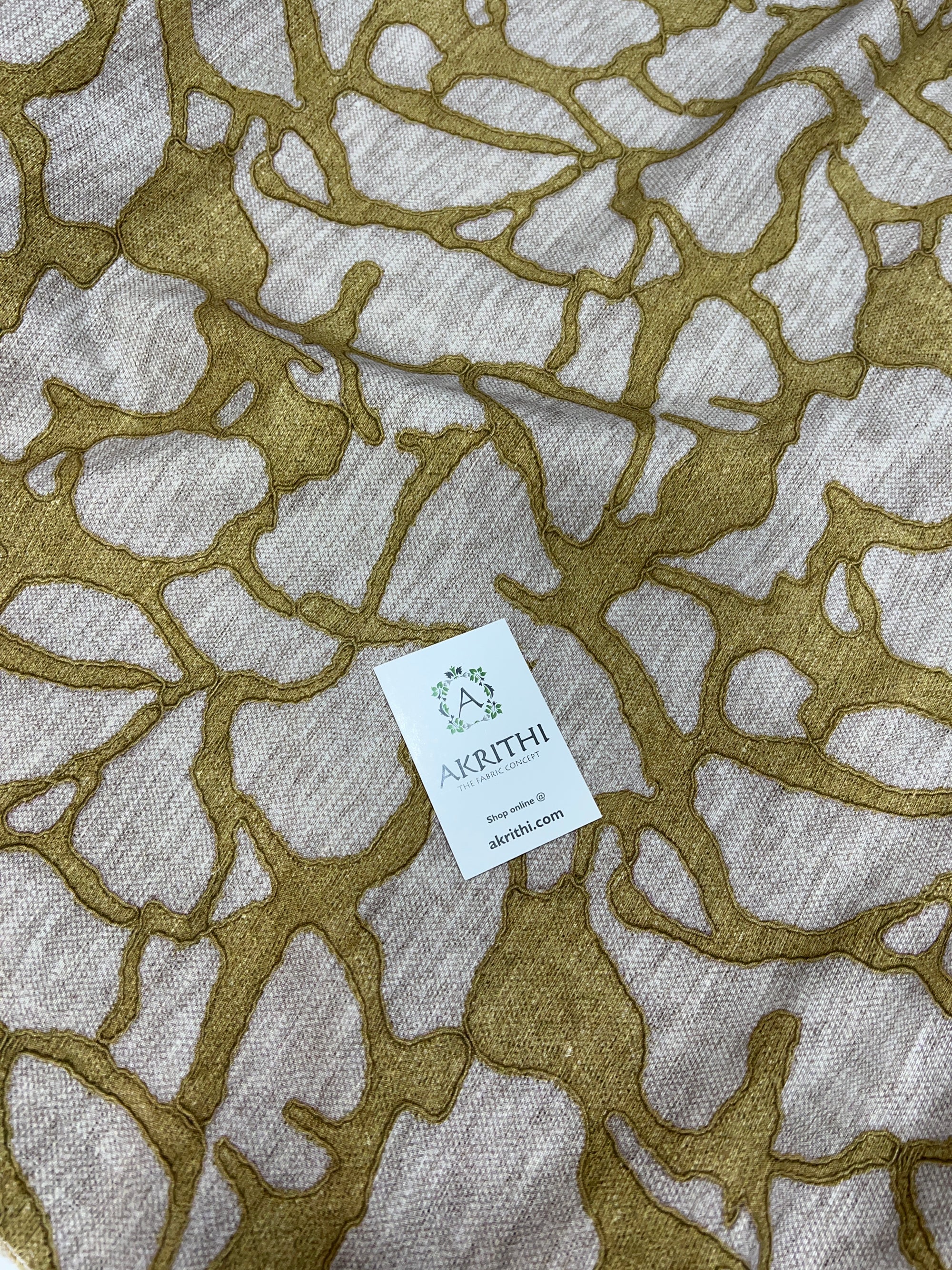 Digital Printed pure linen fabric