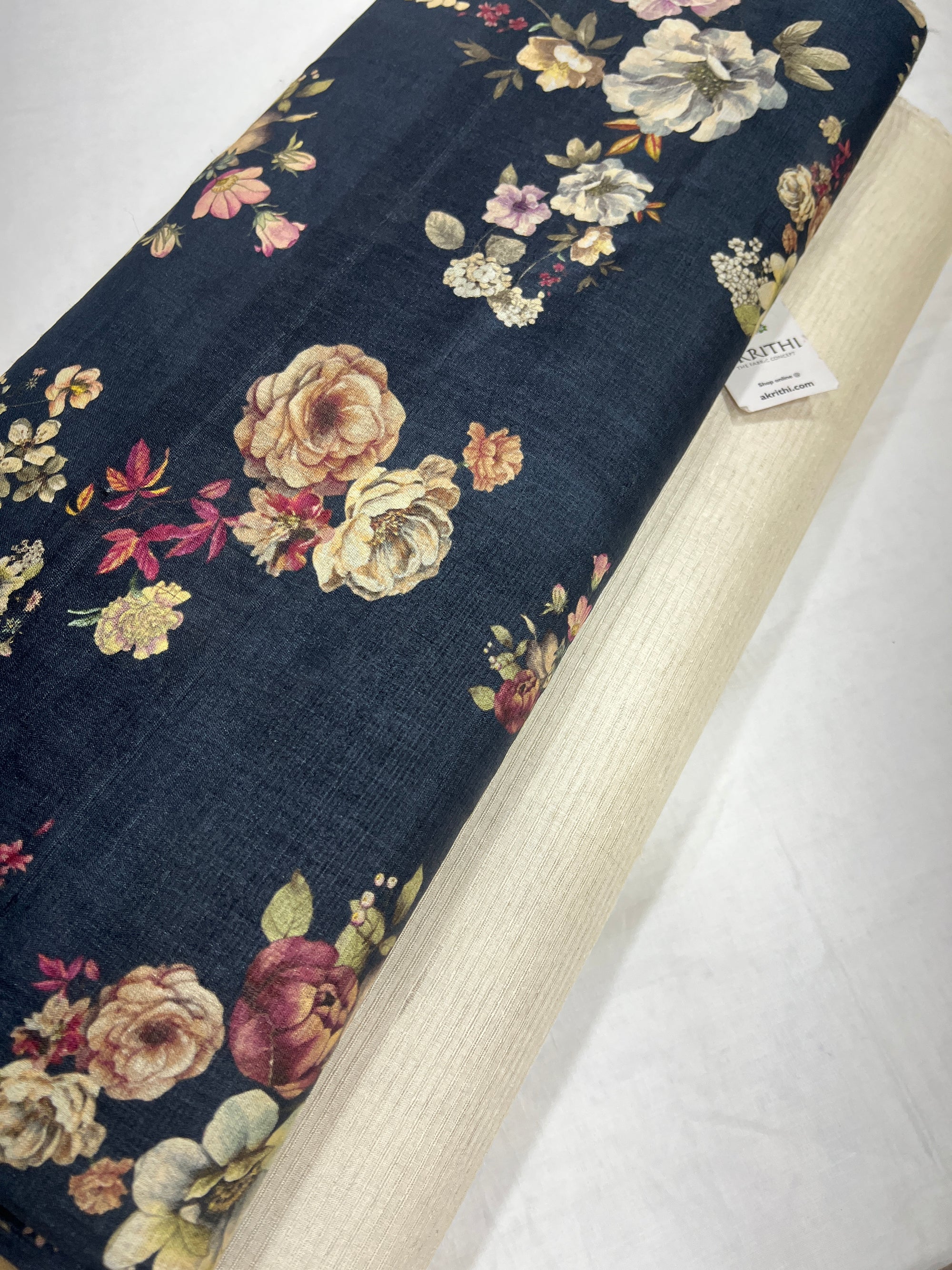 Pure tussar silk salwar suit