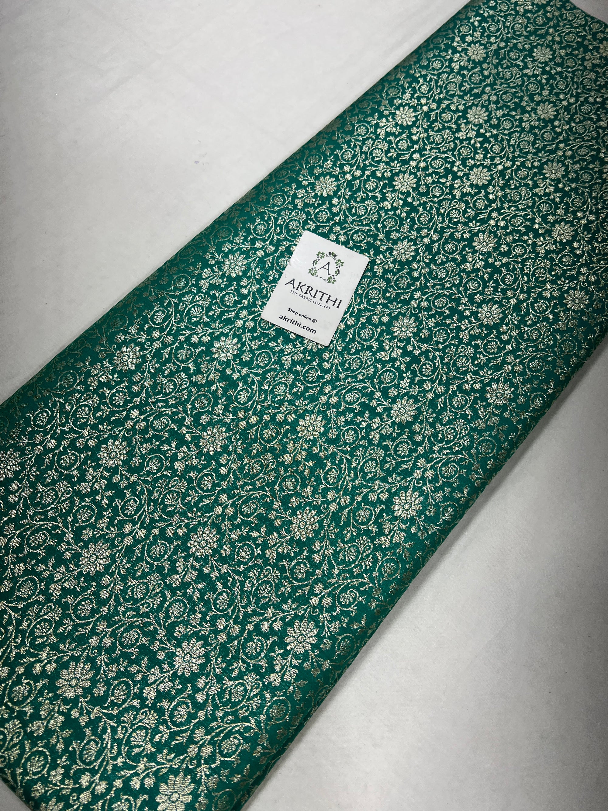 Pure Banarasi brocade fabric