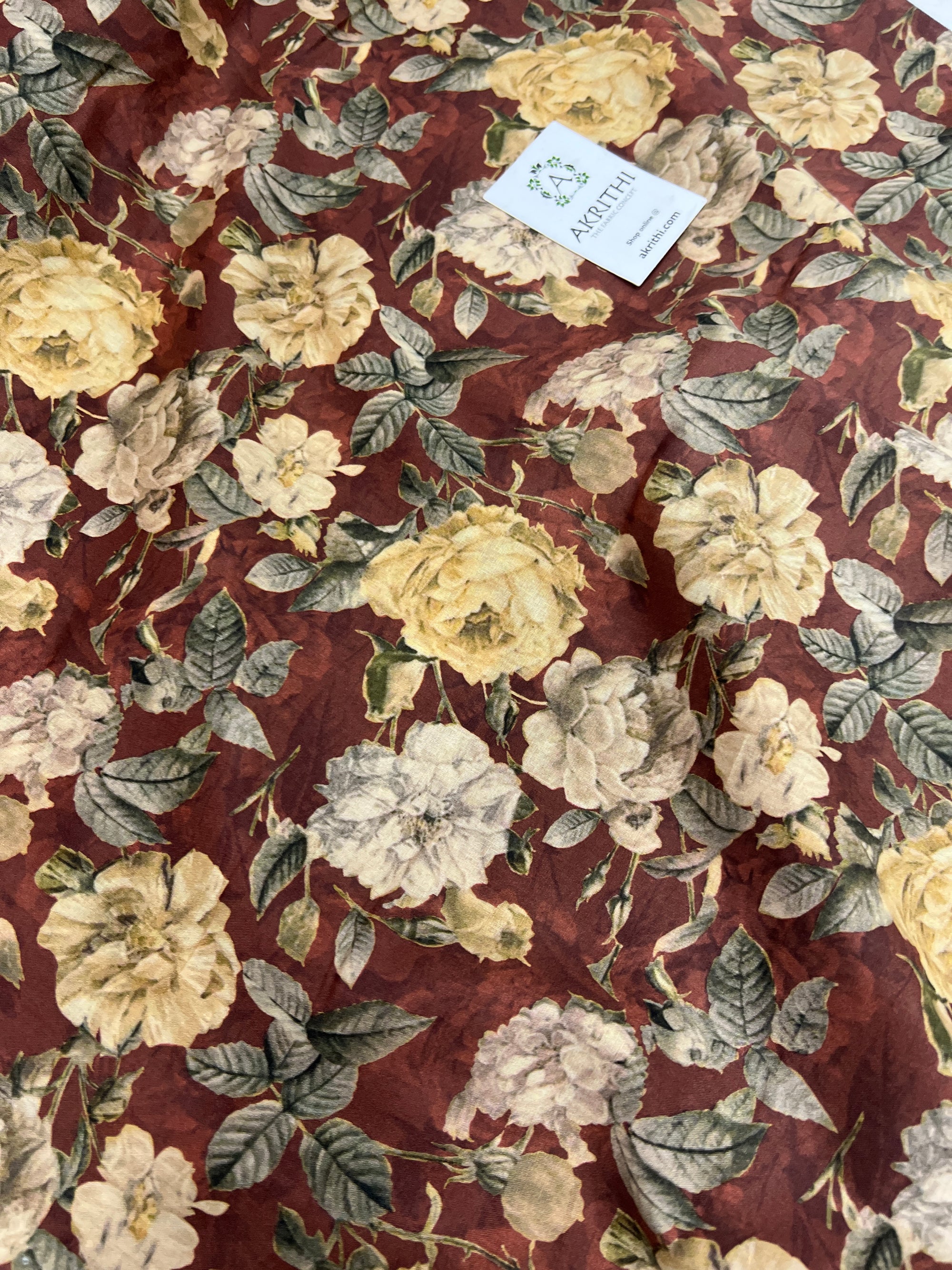 Digital Printed pure cotton fabric