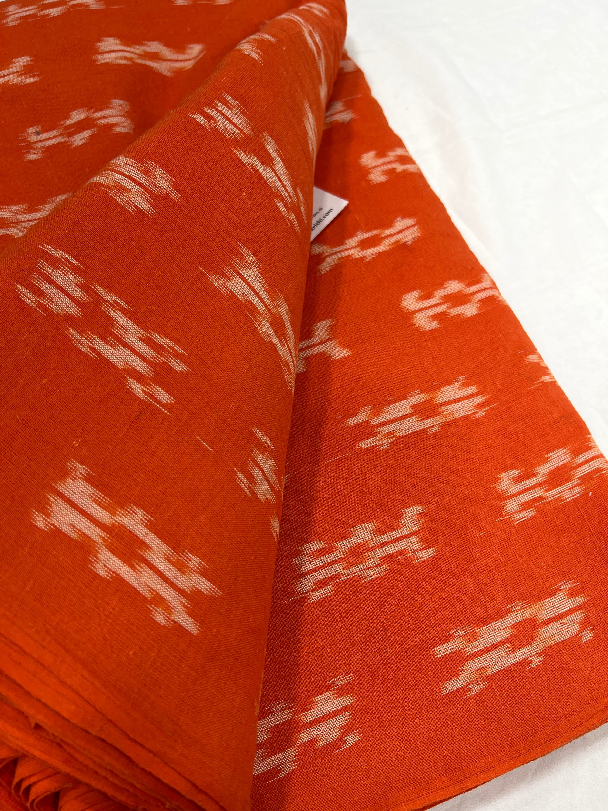 Handloom Ikat pure cotton fabric