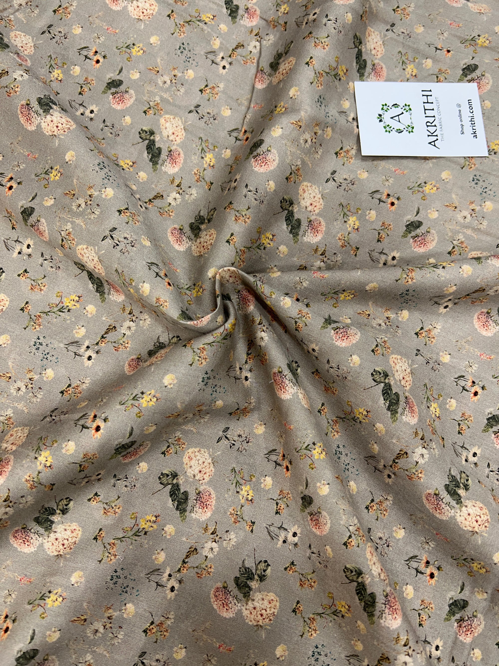 Digital Printed glazed pure cotton fabric