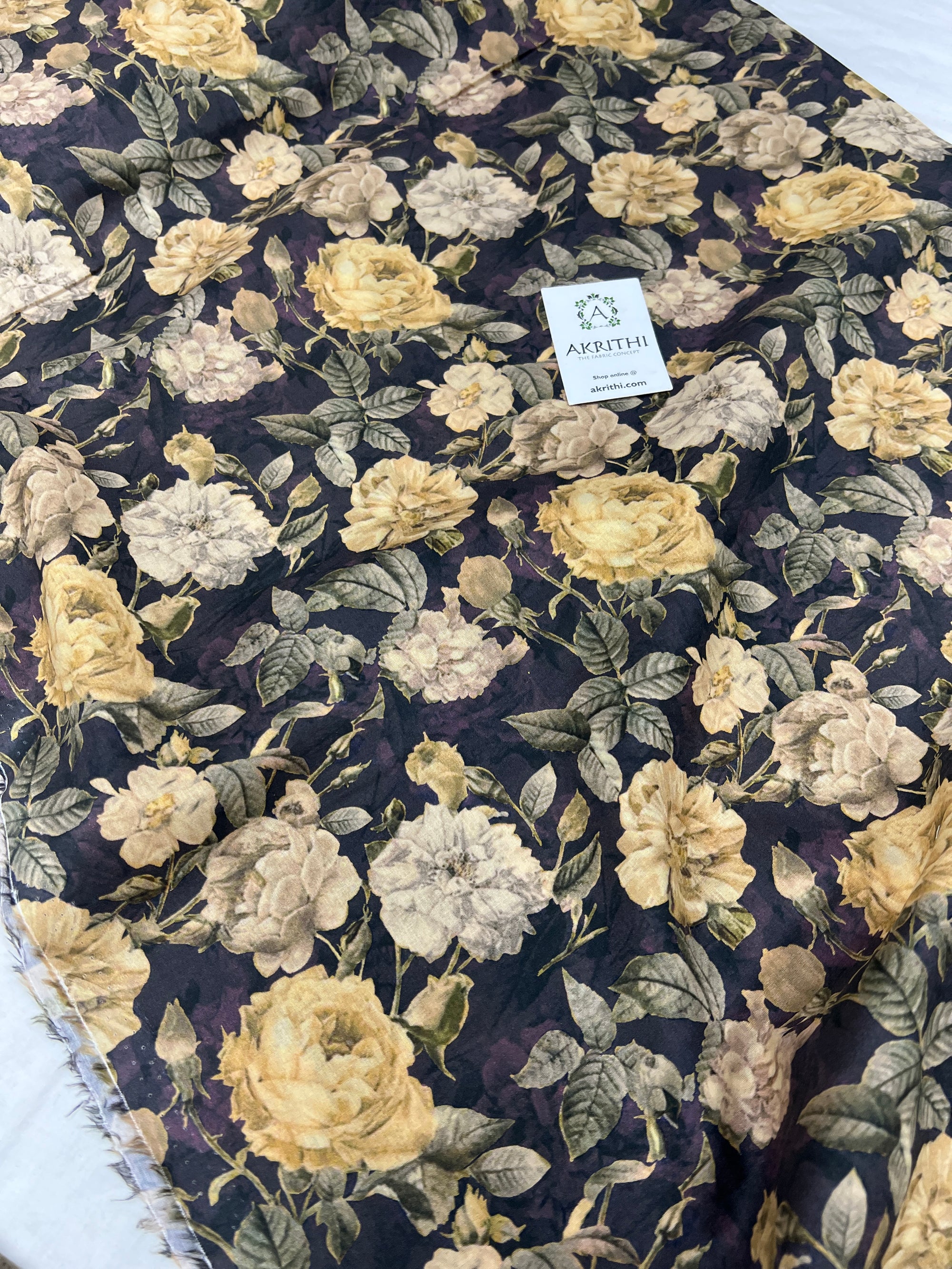 Digital Printed pure cotton fabric