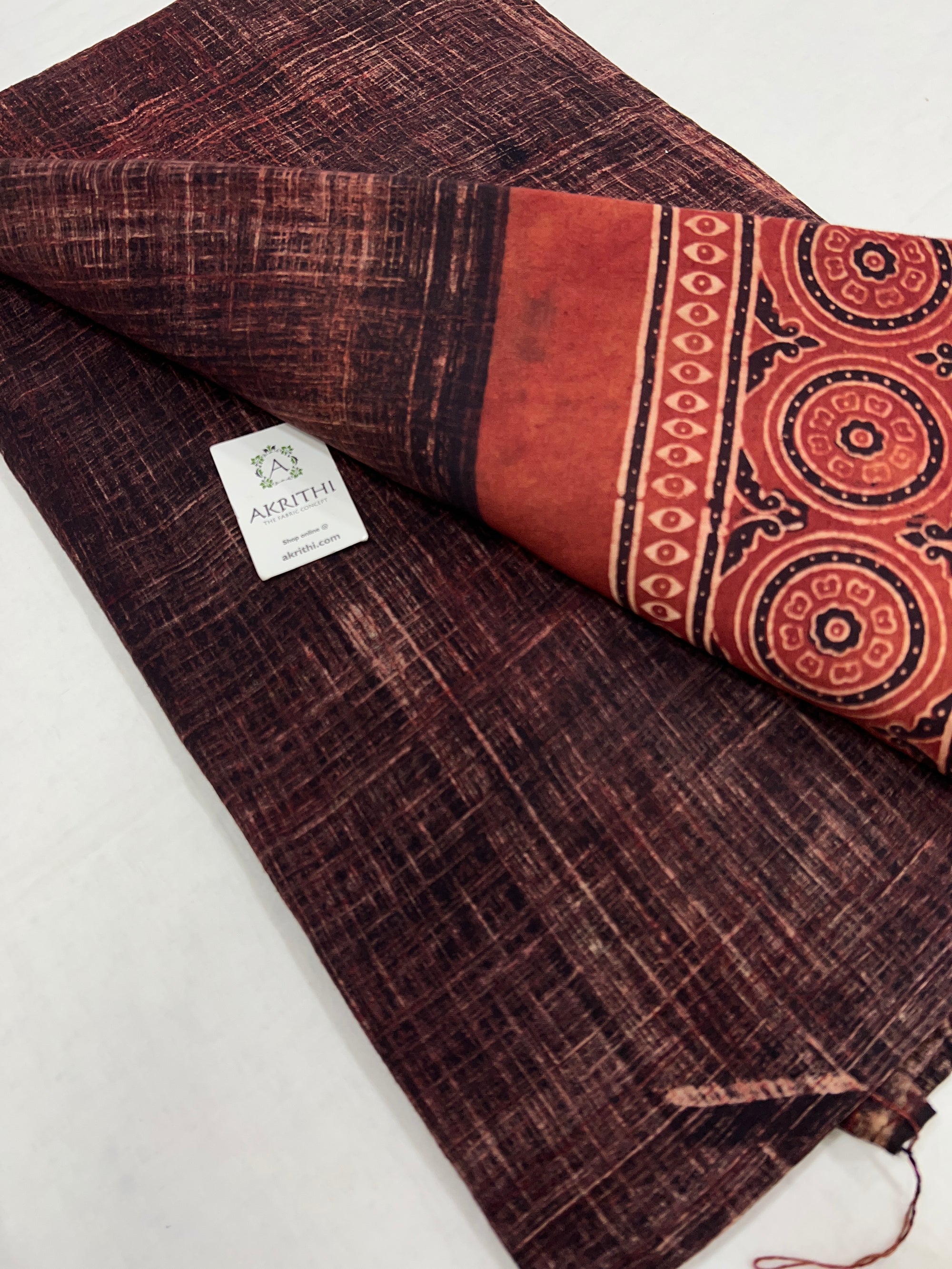 Printed pure cotton fabric