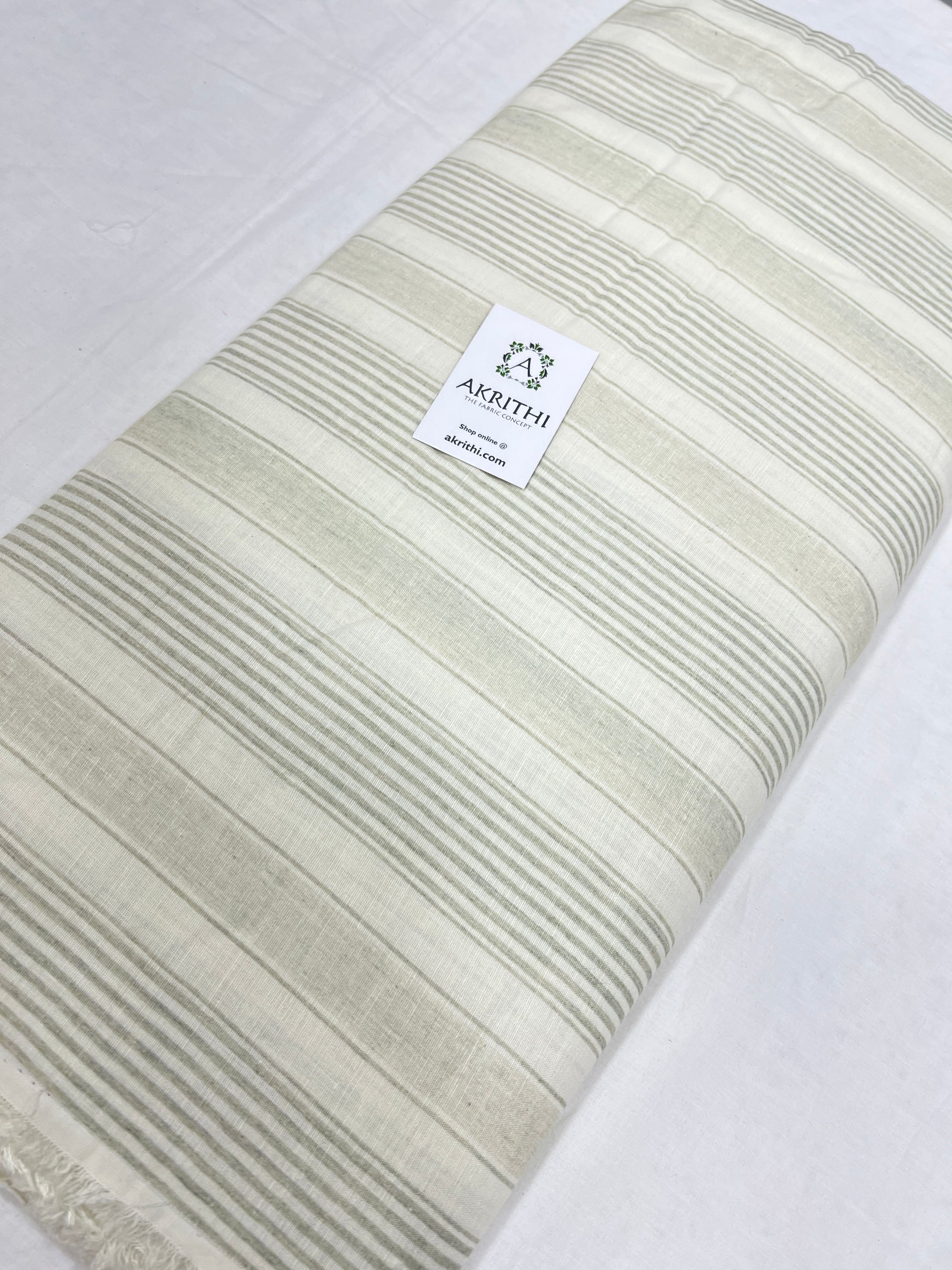 Digital Printed pure linen fabric