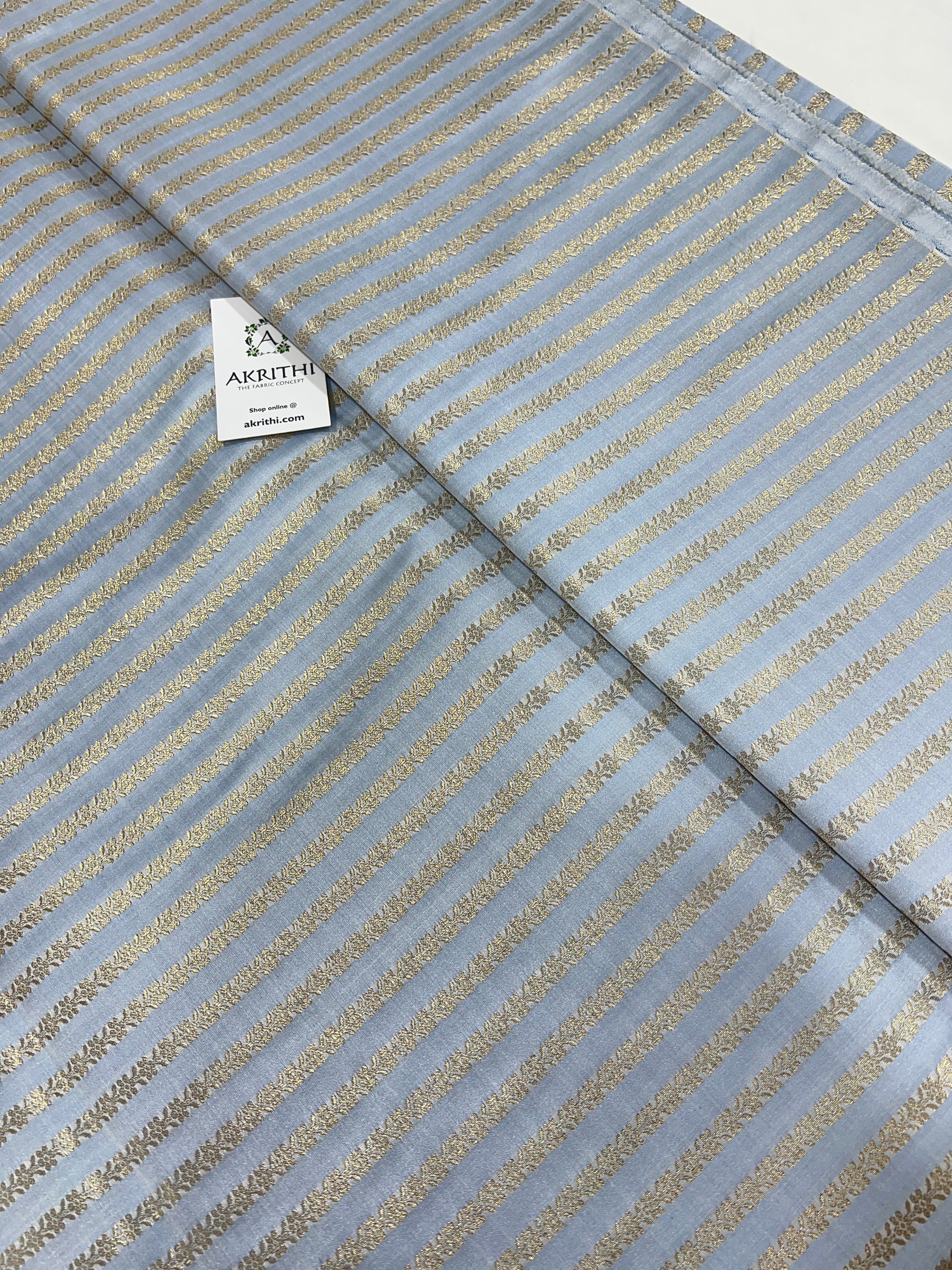 Pure Banarasi brocade fabric 90 CM CUT