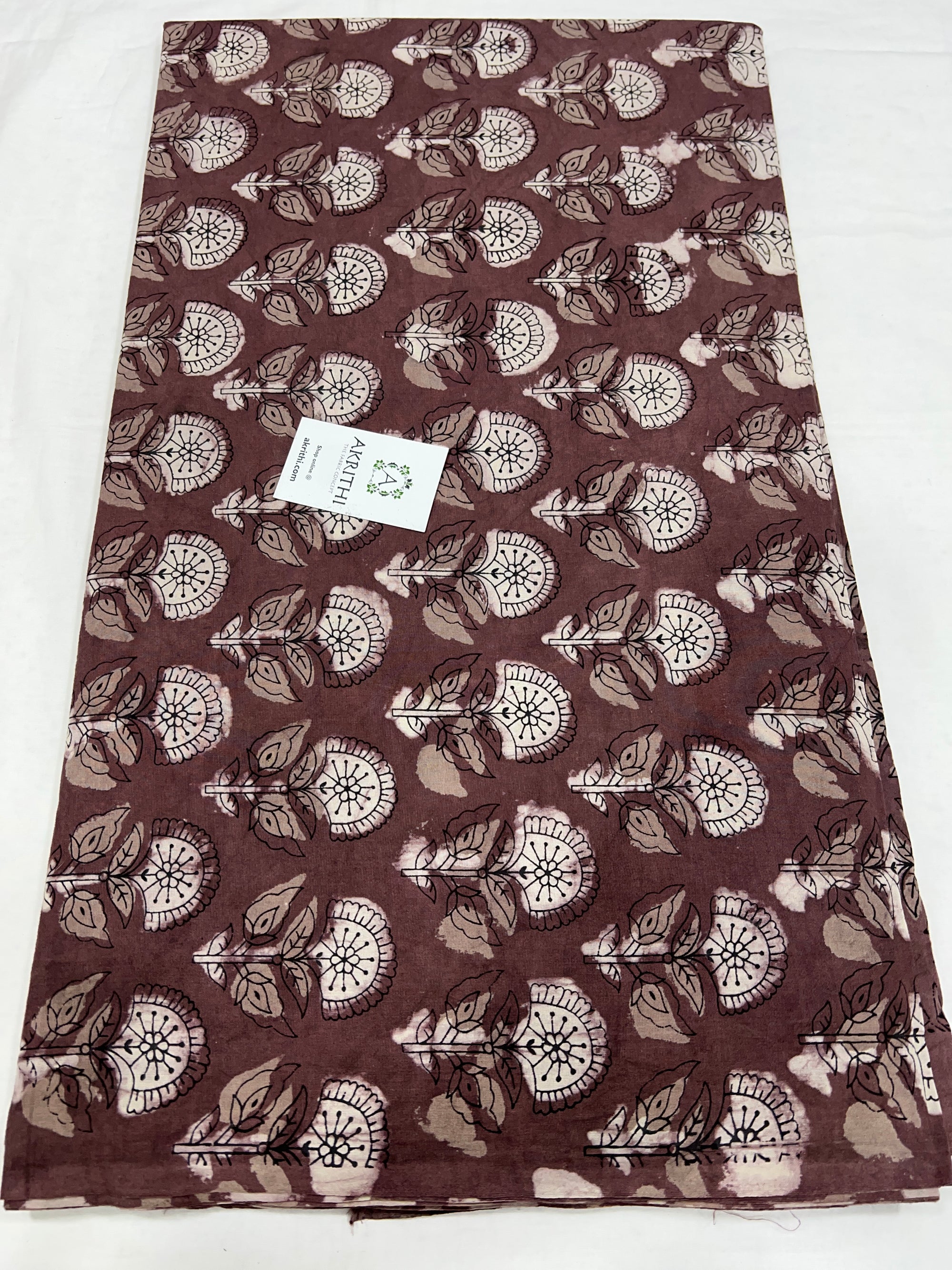 Dabu Printed pure cotton fabric