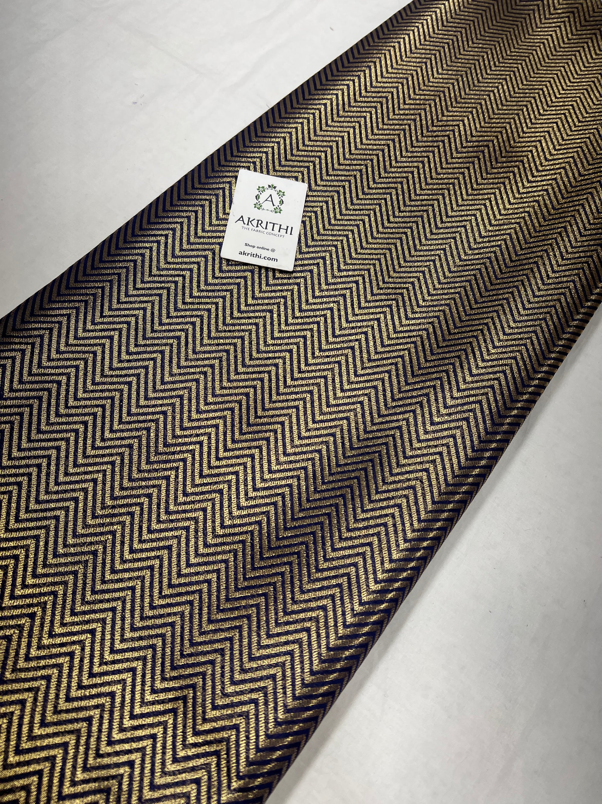 Pure Banarasi brocade fabric