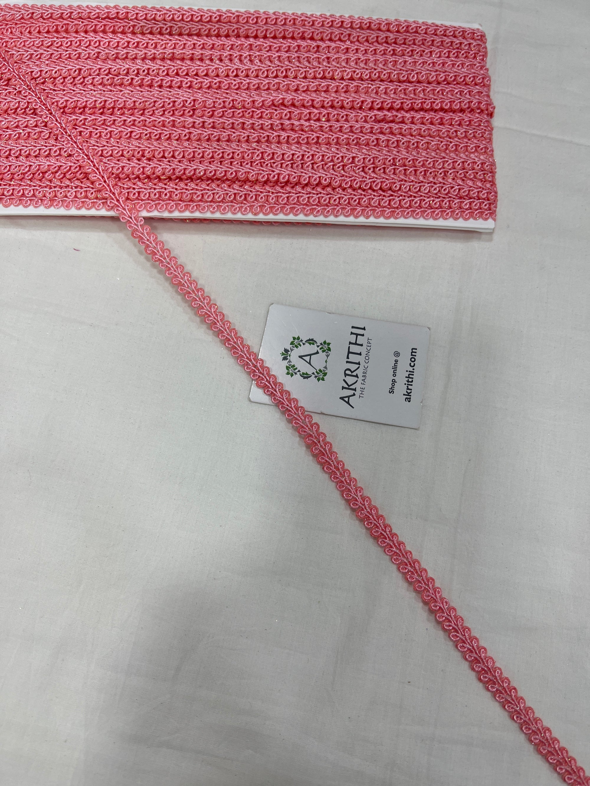 Embroidered lace 9 metres roll