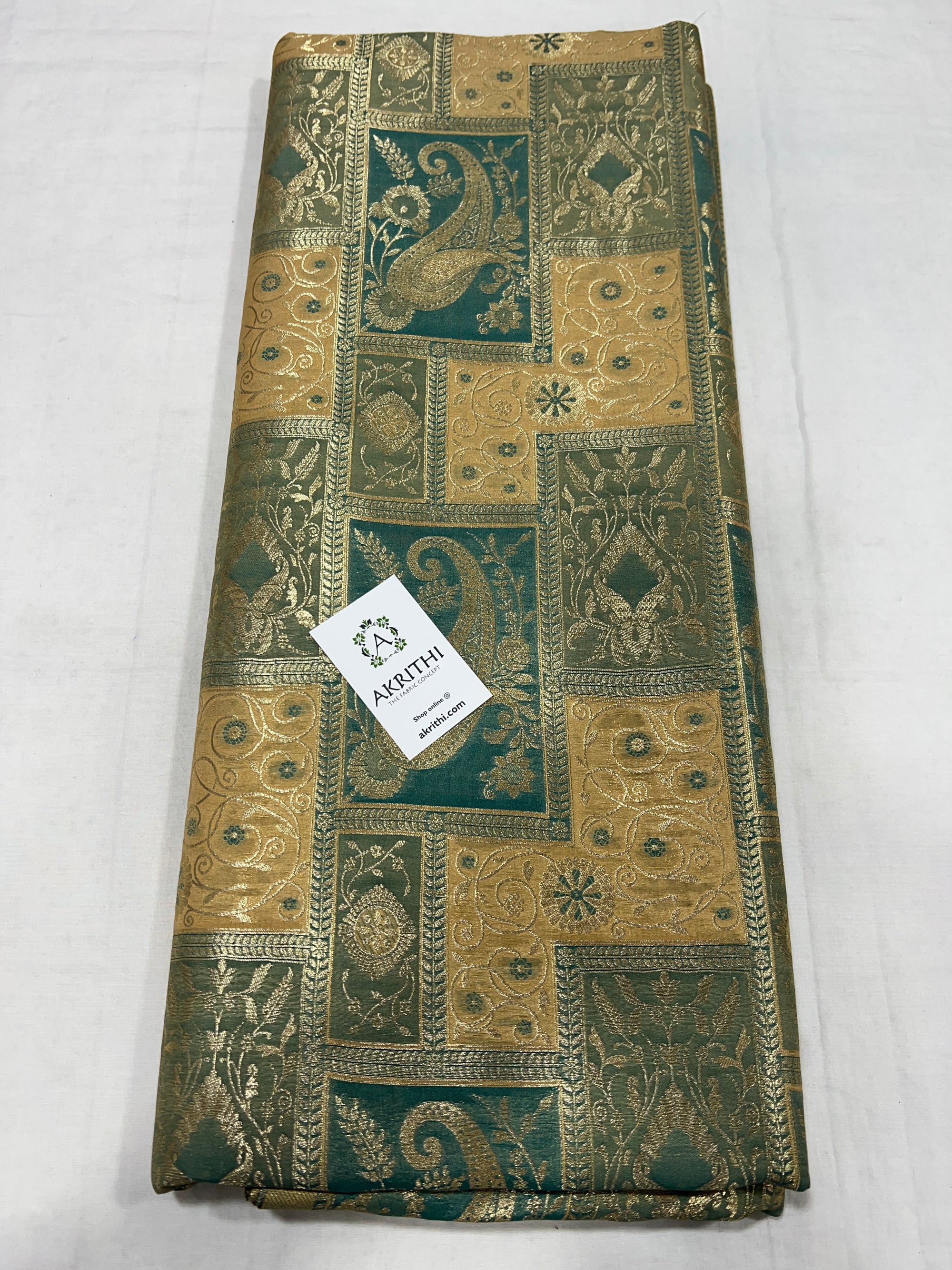 Pure Banarasi brocade fabric