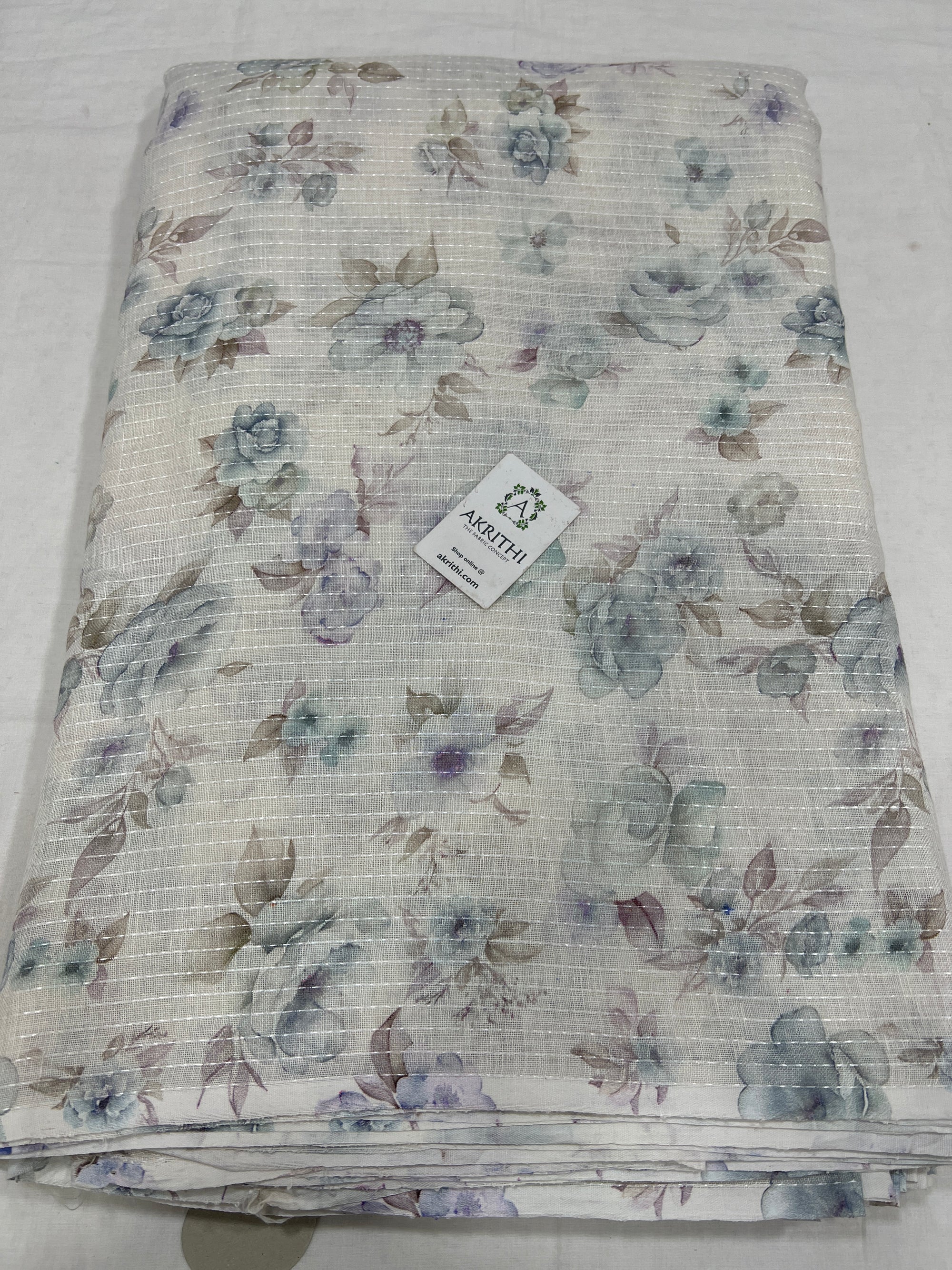 Digital Printed pure linen fabric