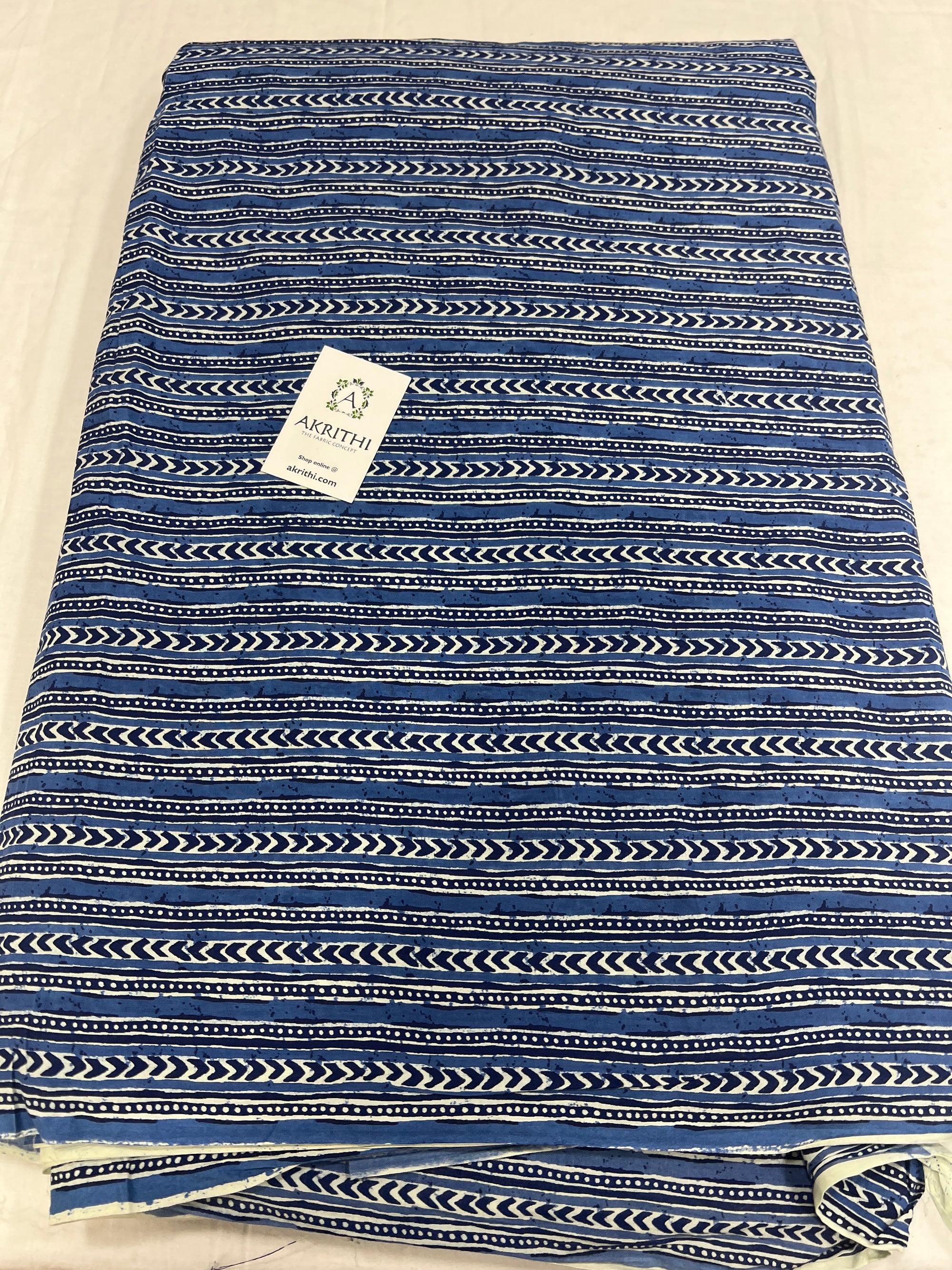 Printed pure cotton fabric