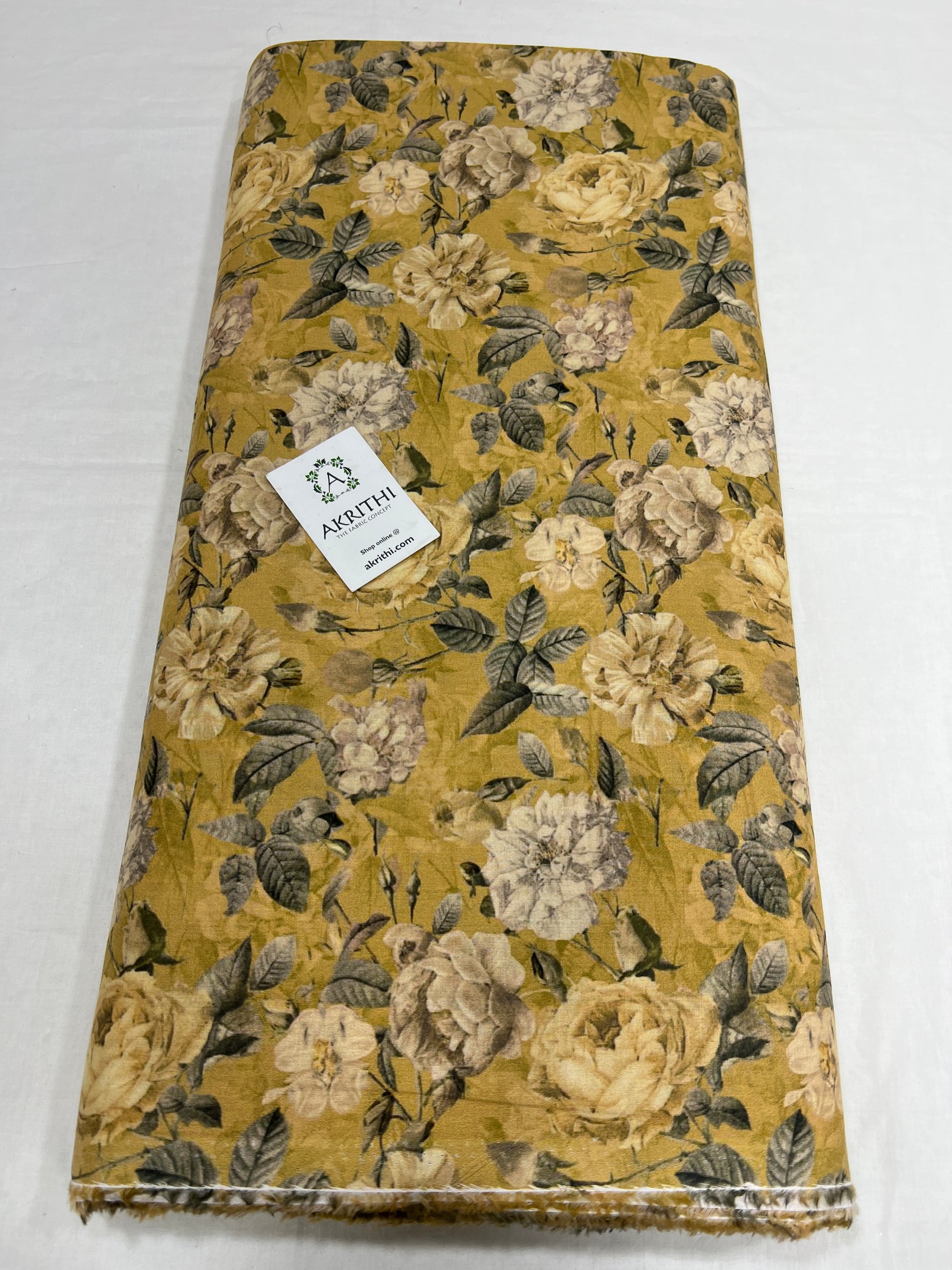 Digital Printed pure cotton fabric 65 CM CUT