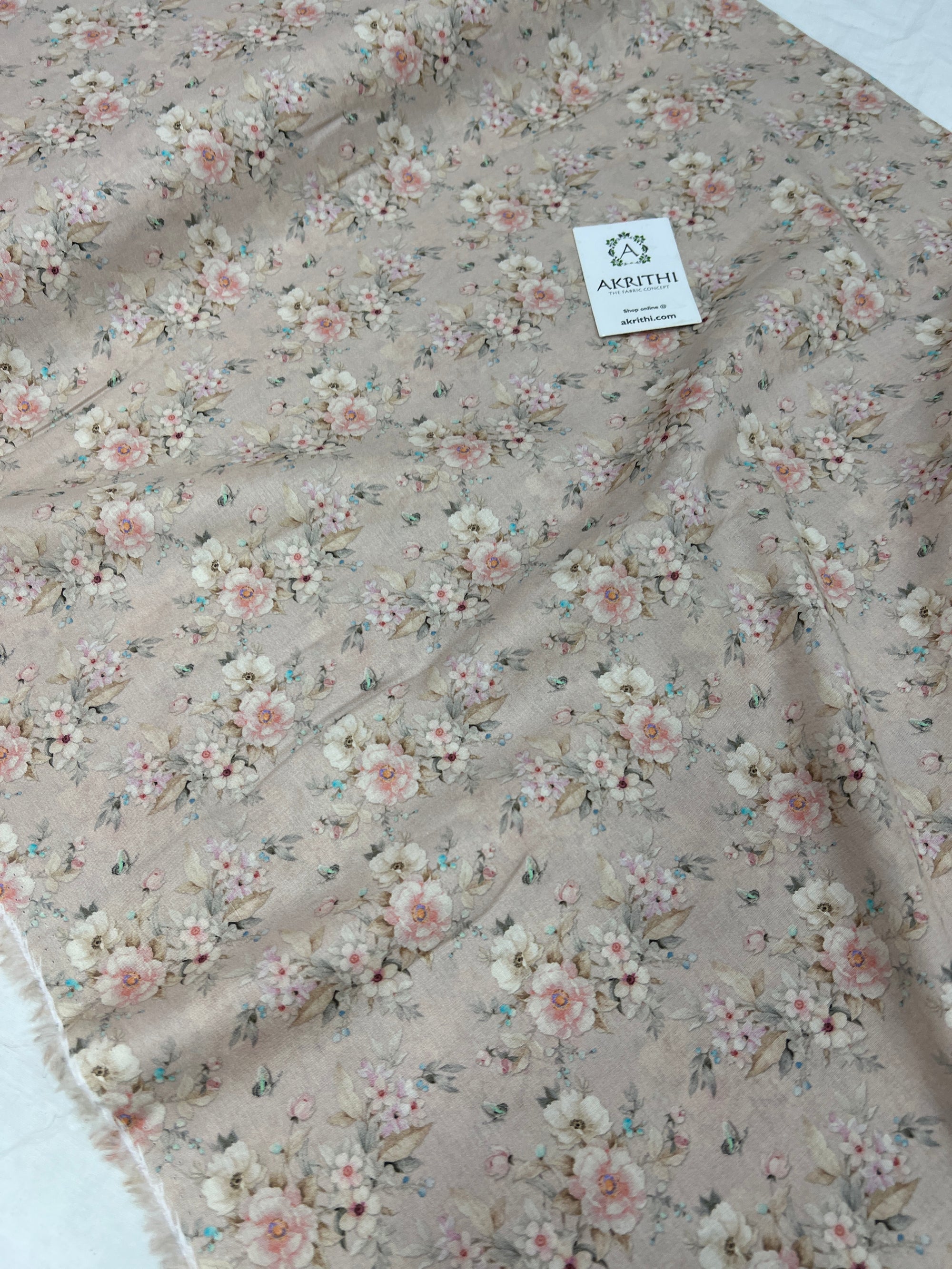 Digital Printed pure cotton fabric