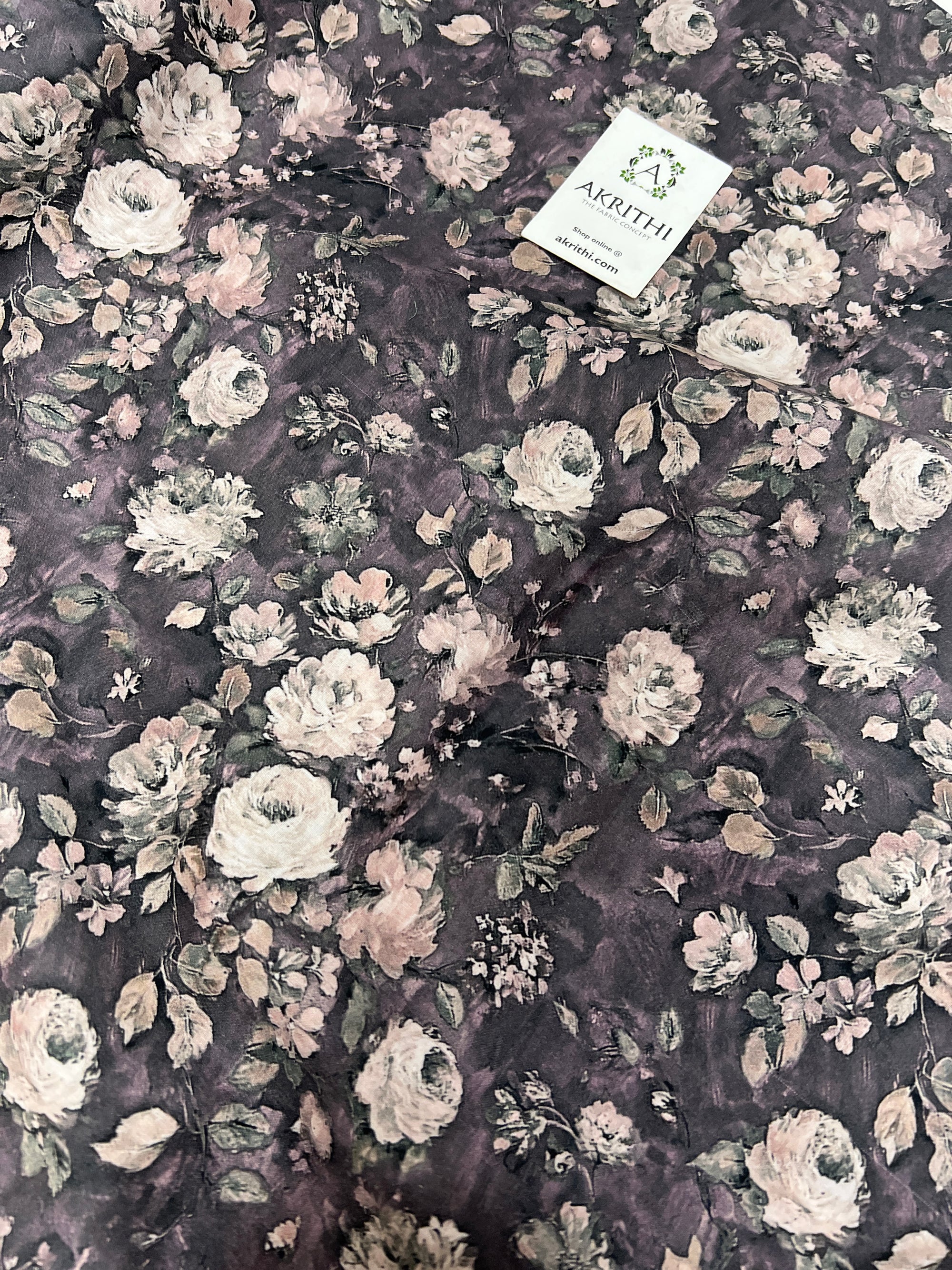 Digital Printed pure cotton fabric