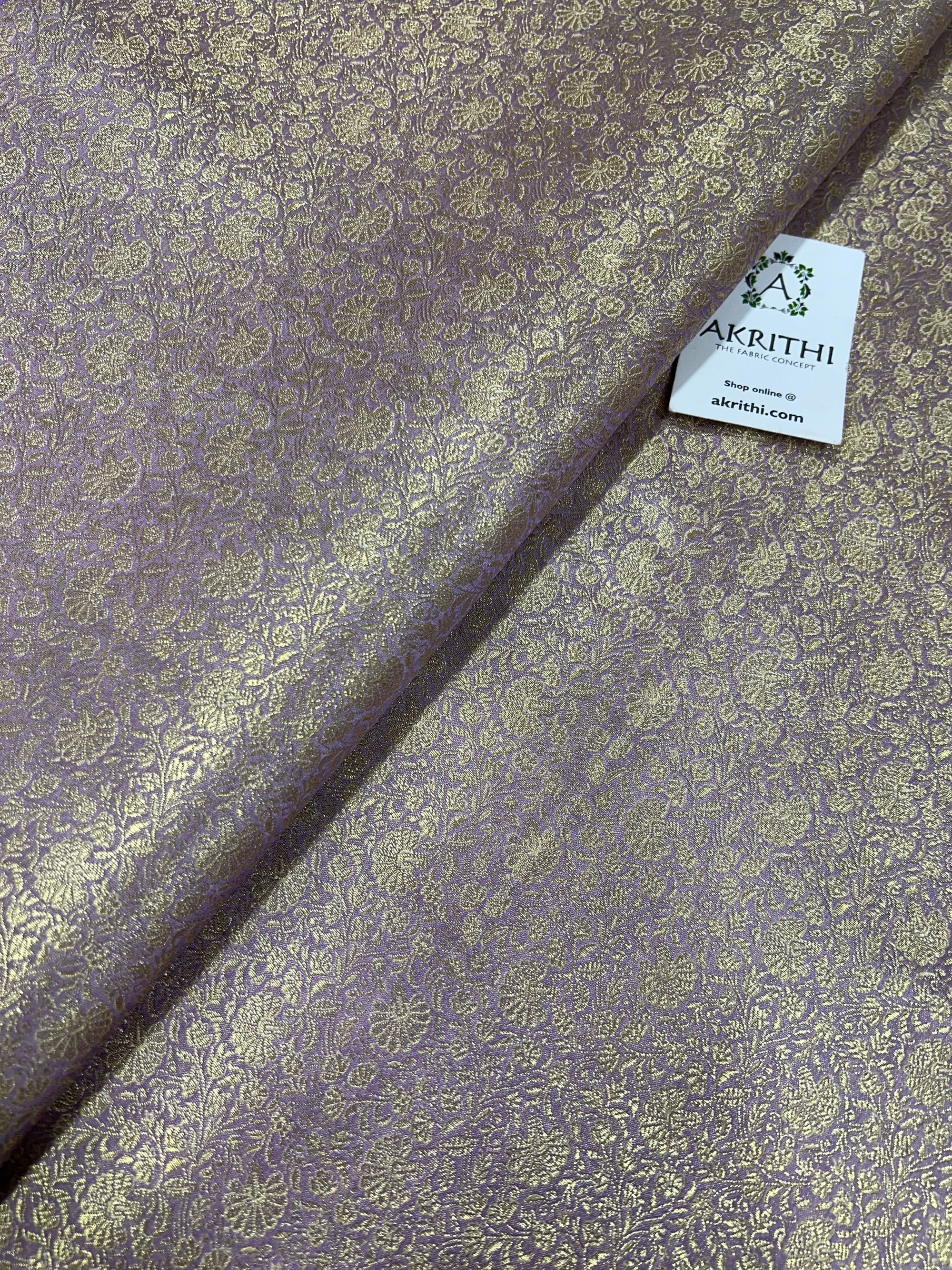 Banarasi brocade fabric 80 cms cut