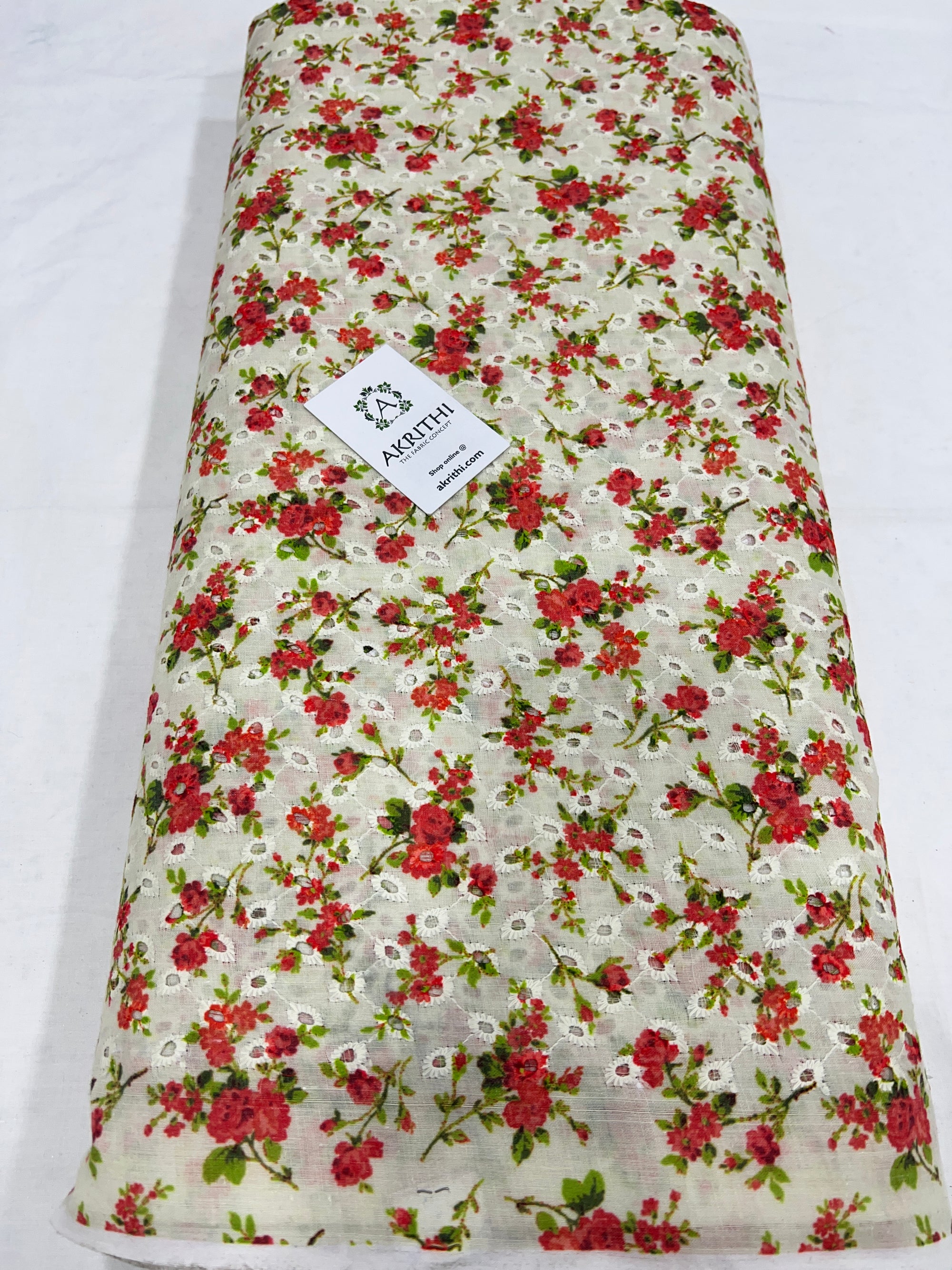 Printed Hakoba cotton fabric
